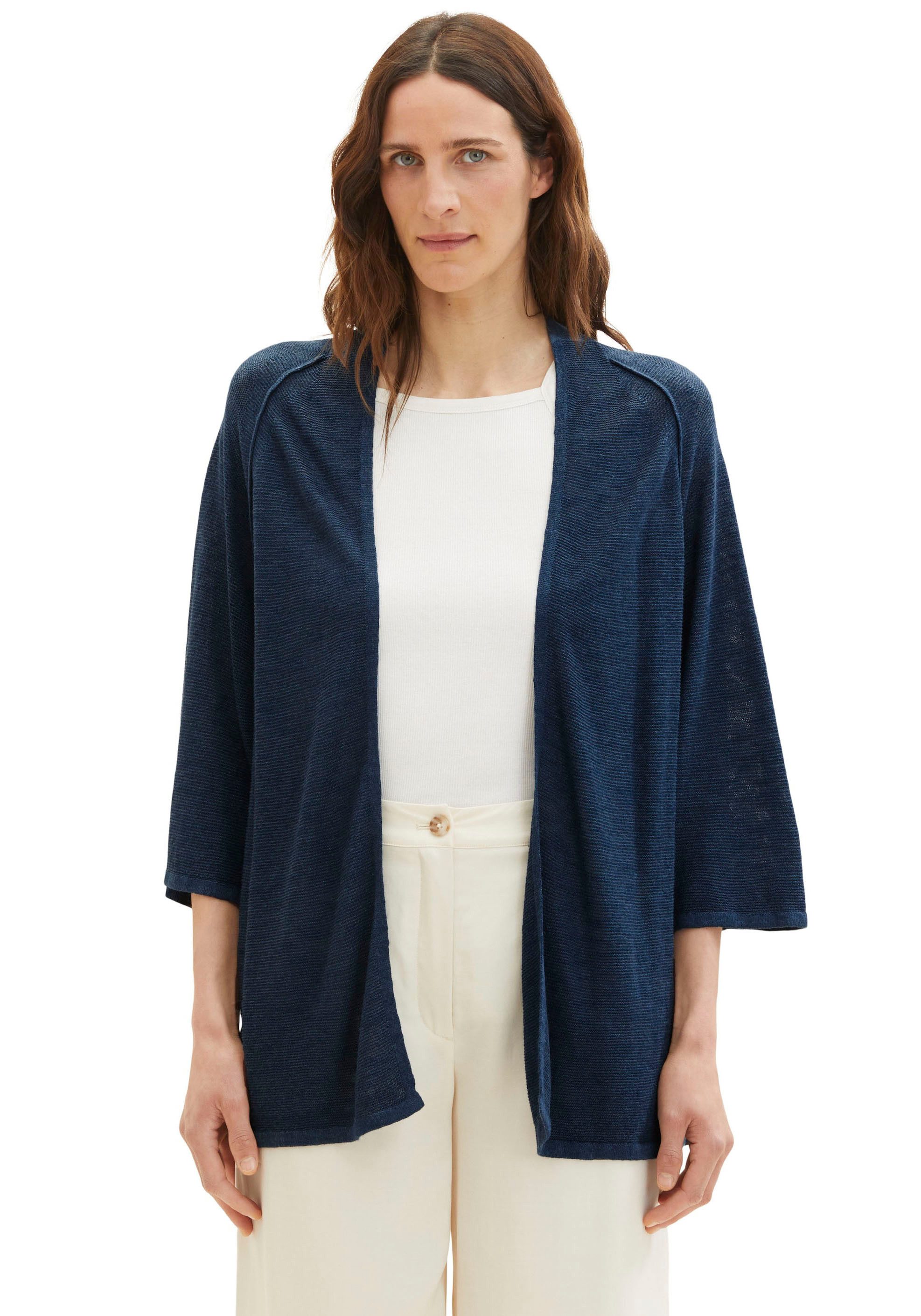 TOM TAILOR Cardigan Ohne Verschluss