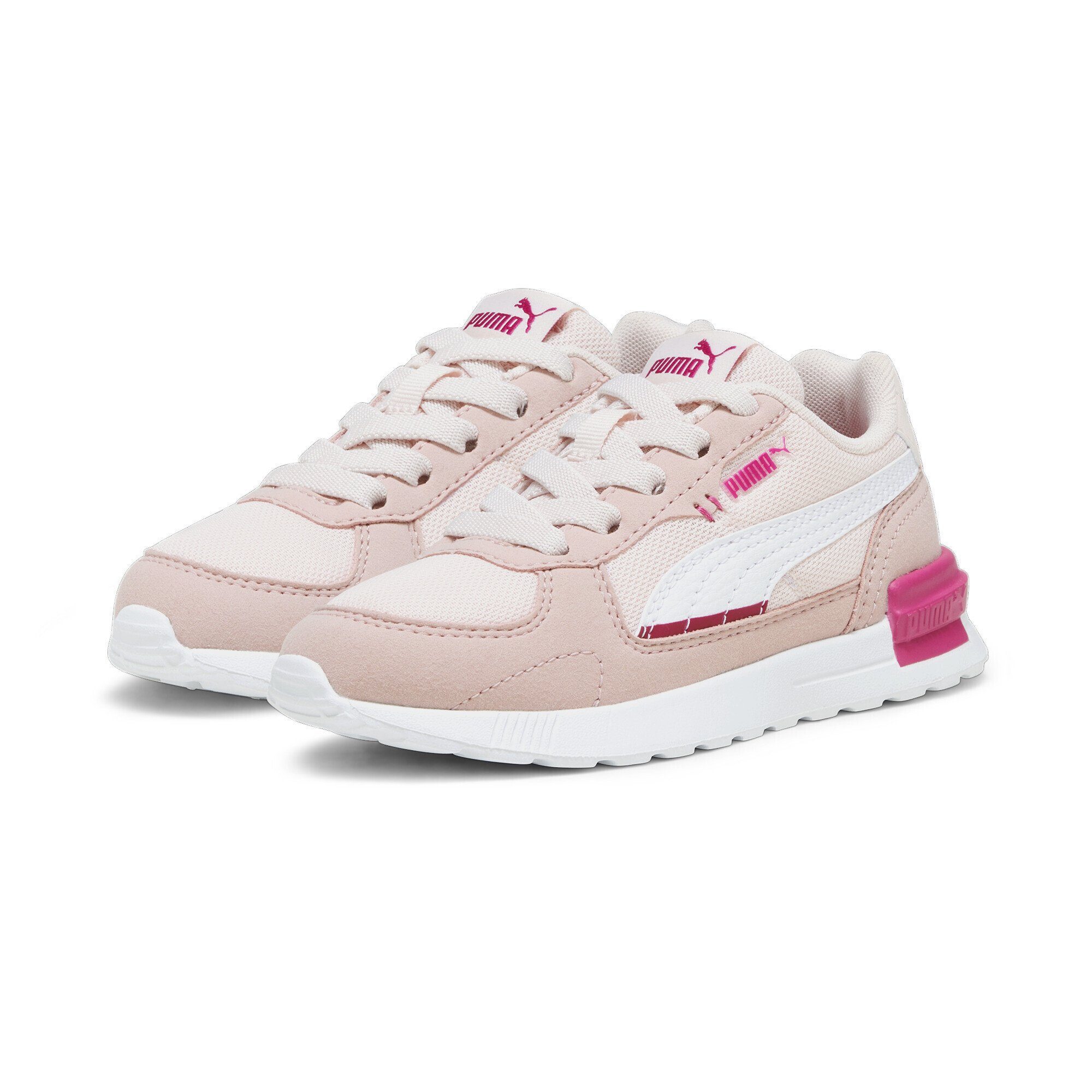 [Wir haben eine große Menge] PUMA Graviton AC Sneaker White Pinktastic Pink Future Frosty Jugendliche Sneaker