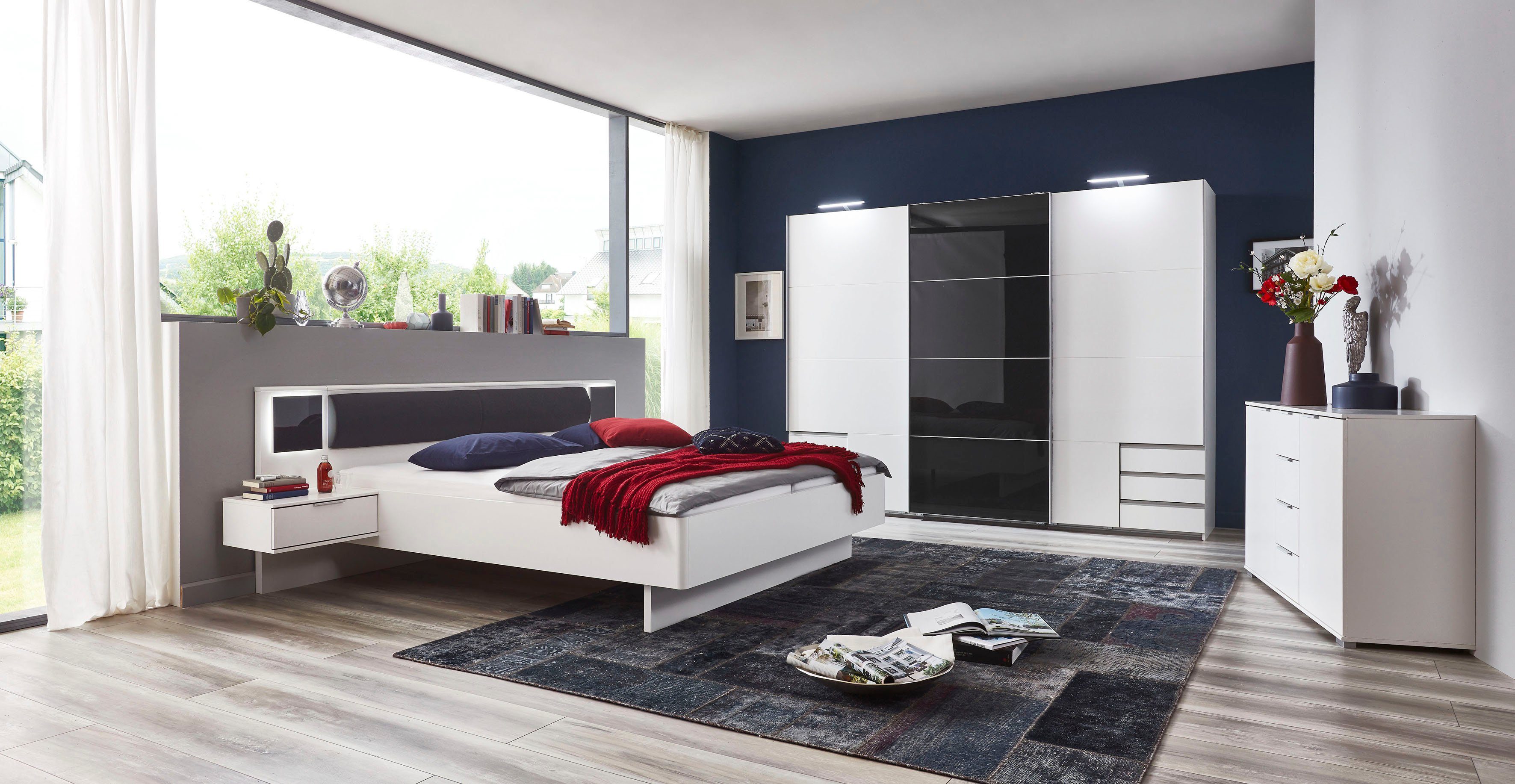 Wimex Bettanlage "Valencia", mit indirekter LED-Beleuchtung günstig online kaufen