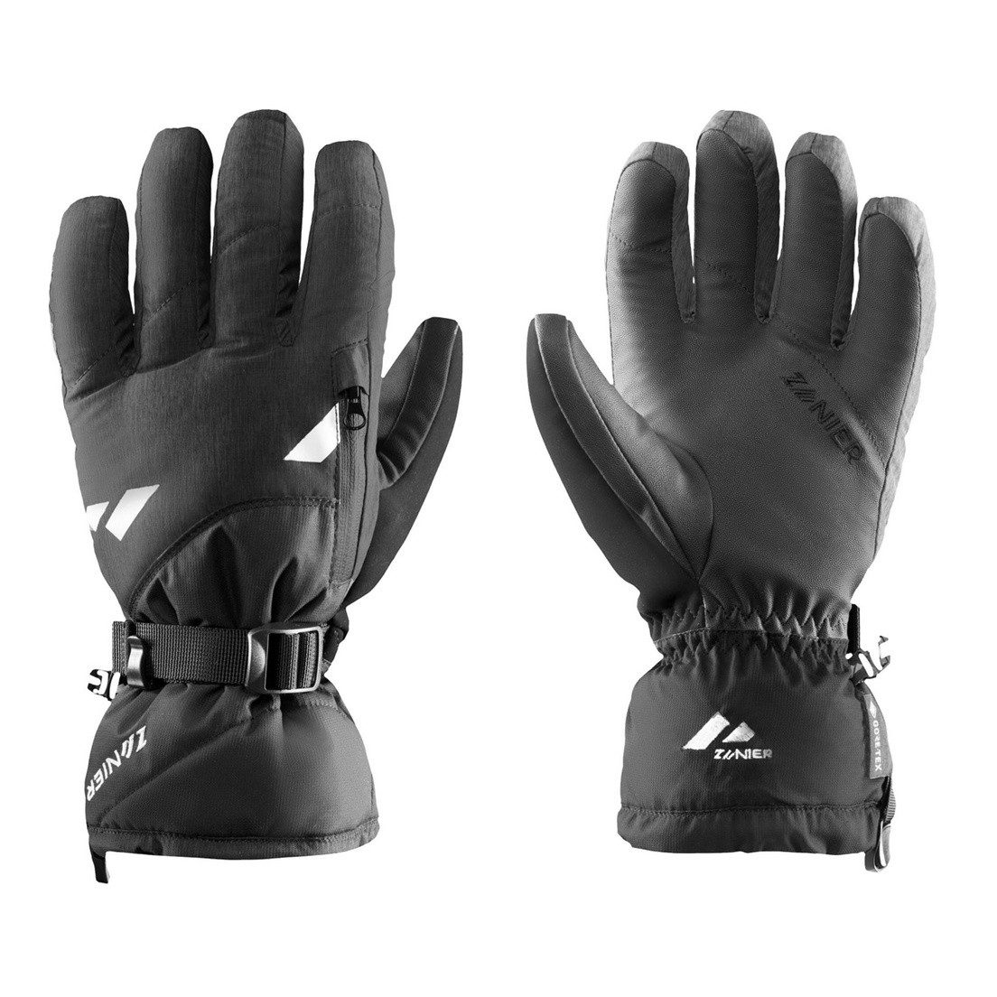 Zanier Multisporthandschuhe Winterhandschuhe Ride.GTX (Touch-Screen kompatibel) schwarz