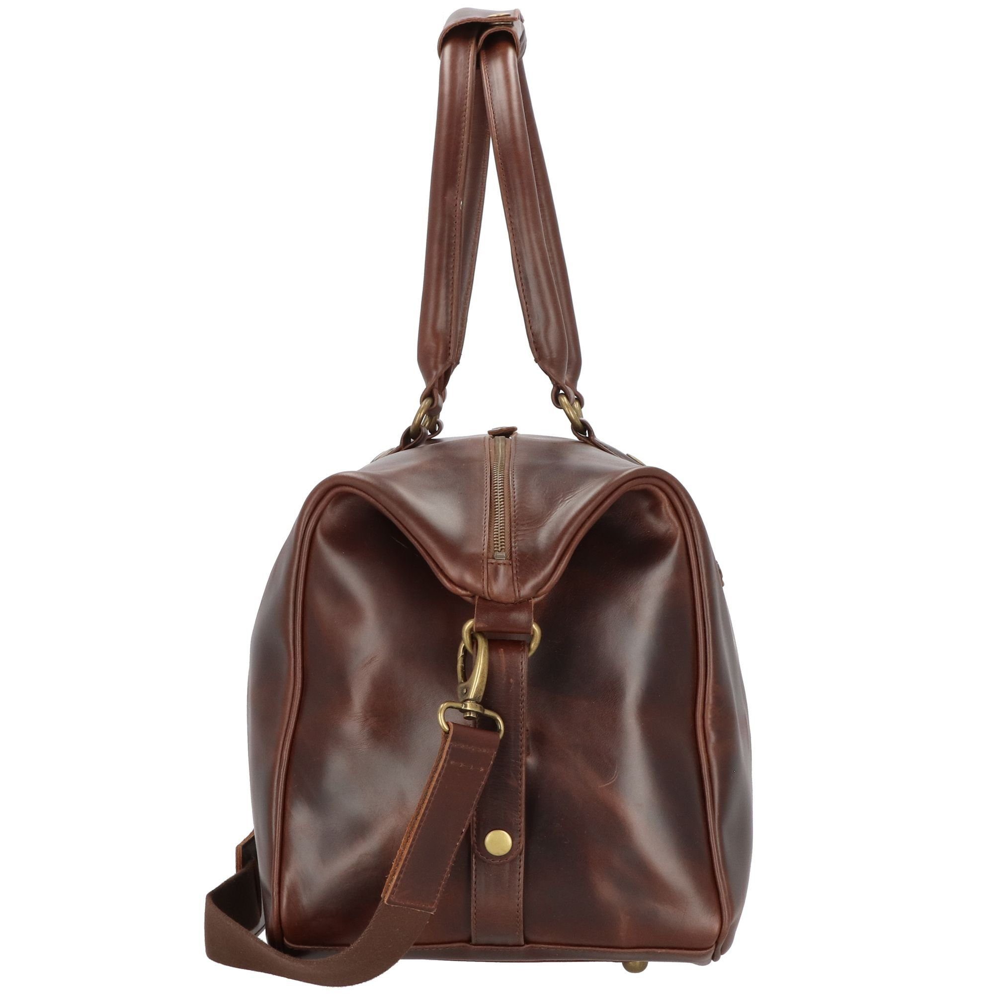 Buckle & Seam Reisetasche Linwood, Leder