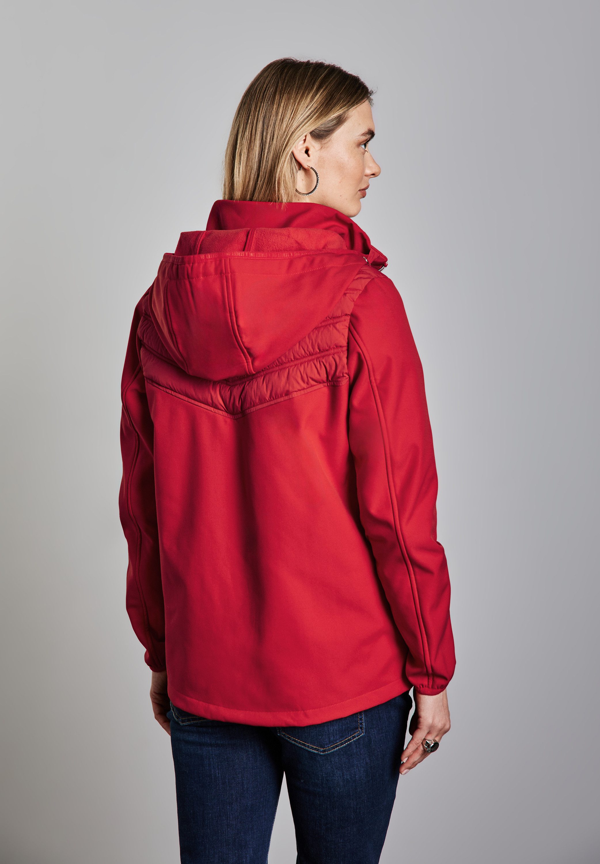 STREET ONE Softshelljacke mit Kapuze und günstig online kaufen