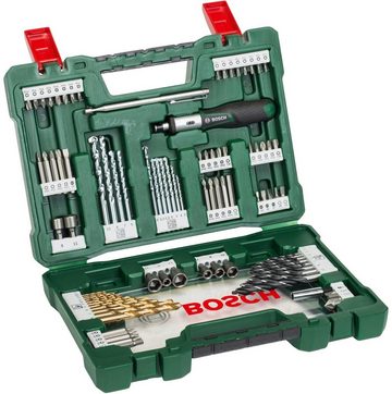 Bosch Home & Garden Bohrer- und Bit-Set »V-Line Box«, (Set, 91-tlg)