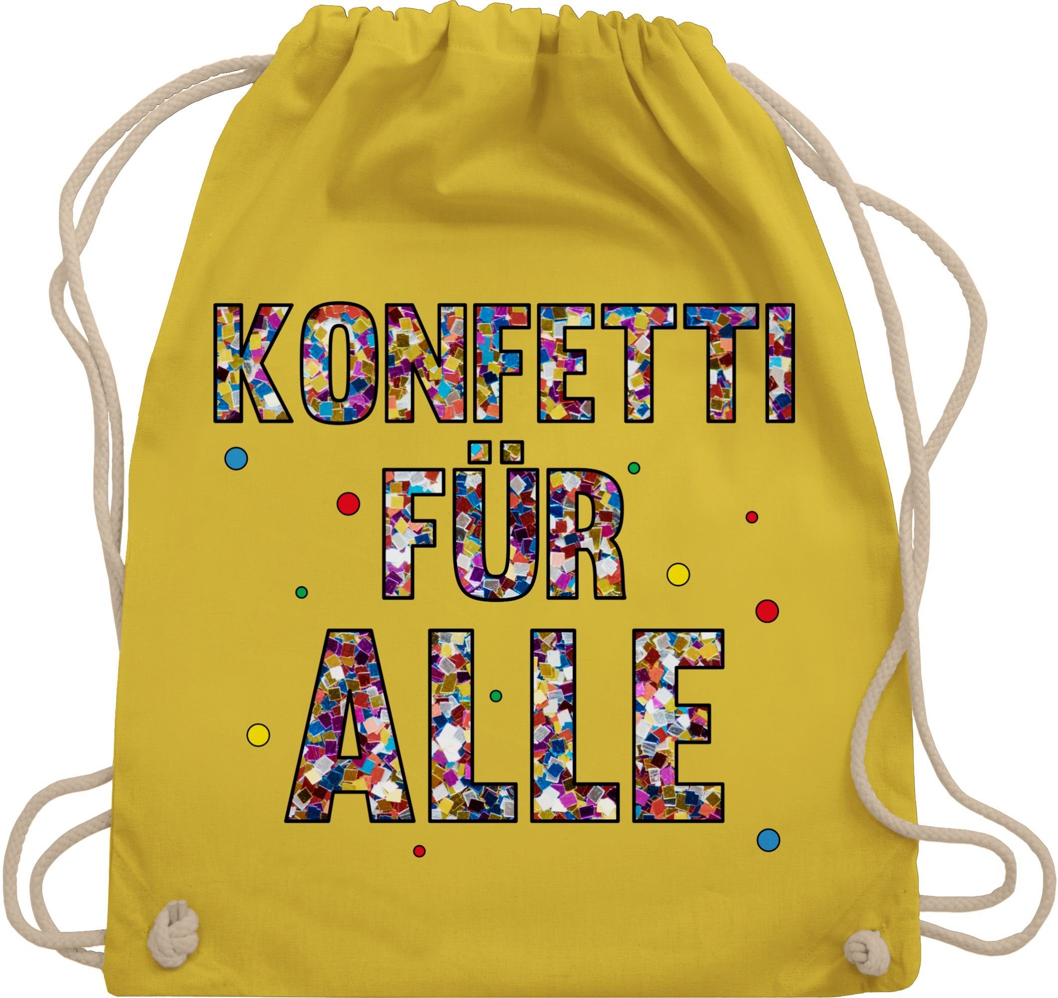 Turnbeutel Konfetti für Alle I