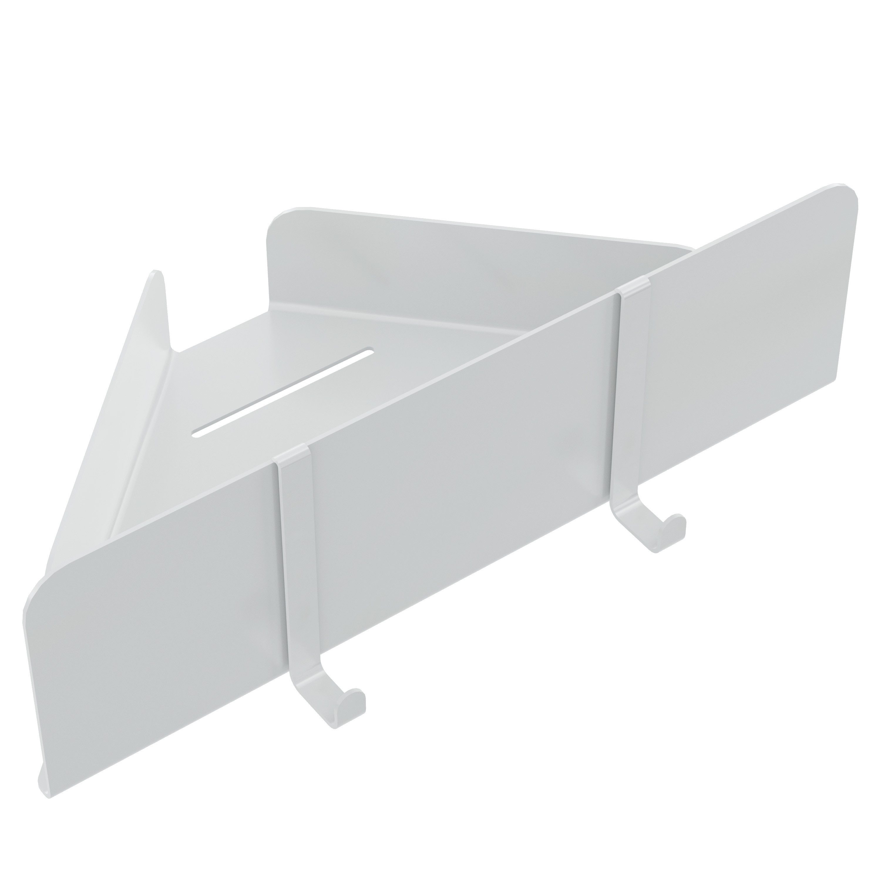 Dolvhin Duschablage ohne Bohren Ecke, Eckregal, Duschregal ecke ohne Bohren, Duschkorb, Badablage, Mit Wasser Ablaufrillen, Inkl. extra starkem Montage Klebeset