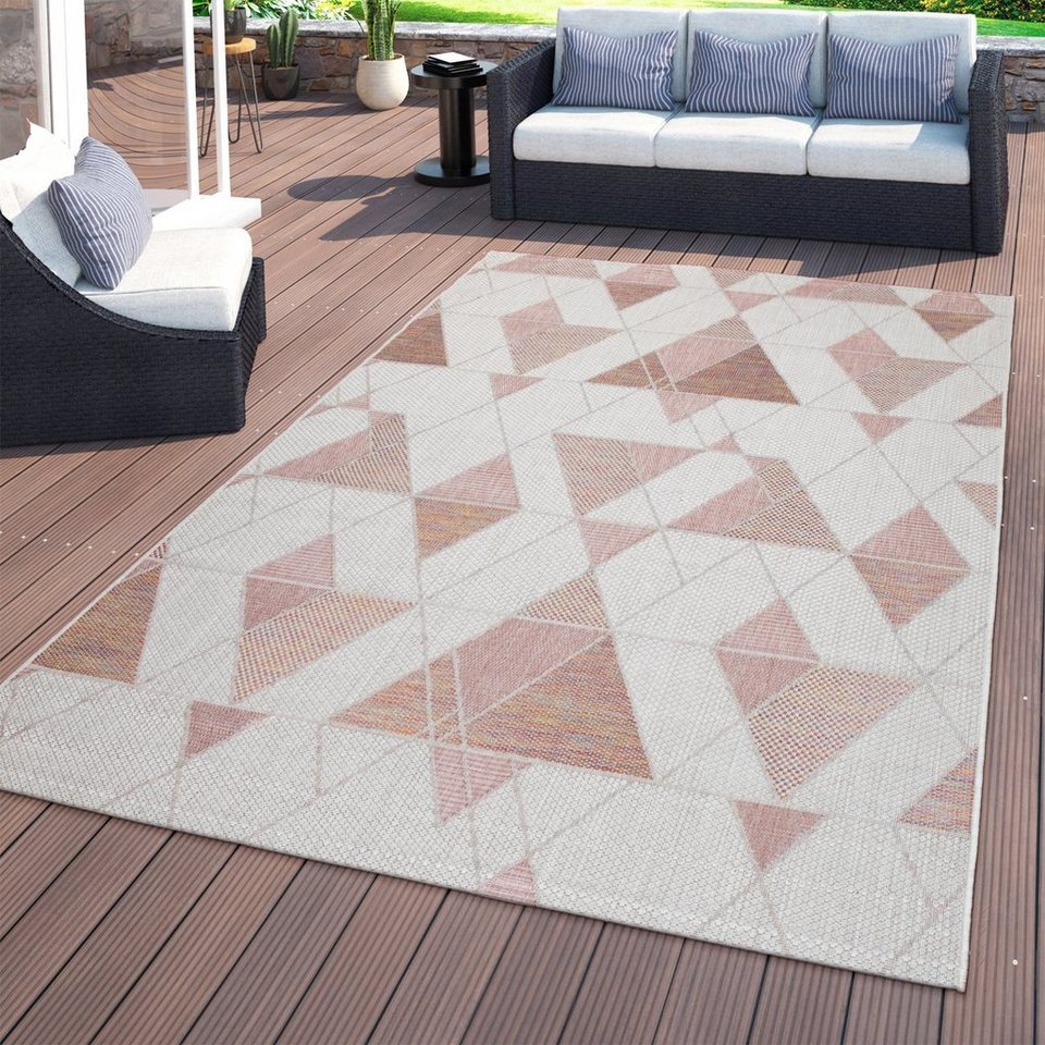 Outdoorteppich In- & Outdoor-Teppich Für Balkon, TT Home, rechteckig, Höhe:  8 mm