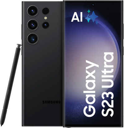 Samsung Galaxy S23 Ultra Smartphone (17,31 cm/6,8 Zoll, 256 GB Speicherplatz, 200 MP Kamera, AI-Funktionen)