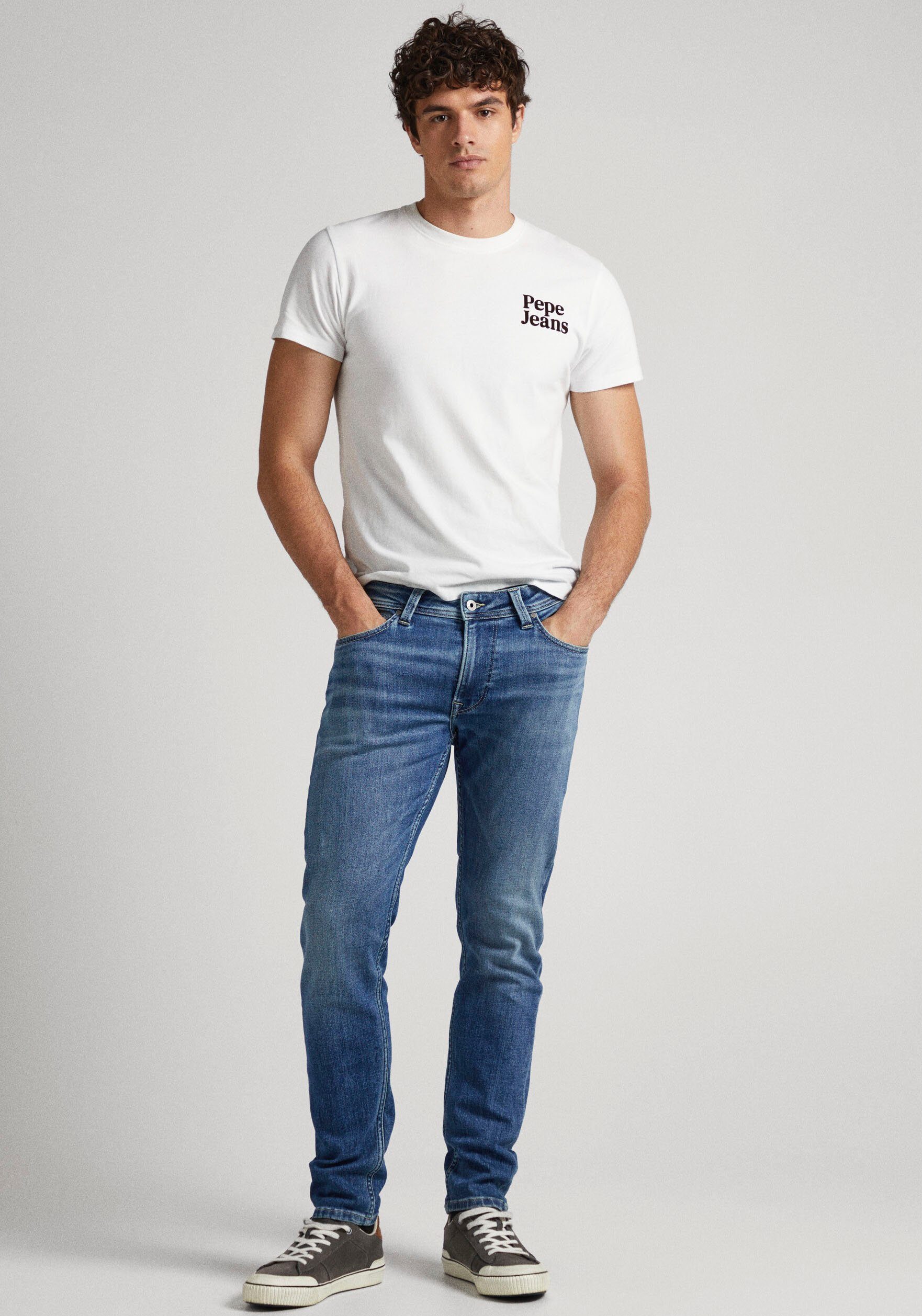 powerflex REGULAR Pepe Jeans tinted HATCH Slim-fit-Jeans