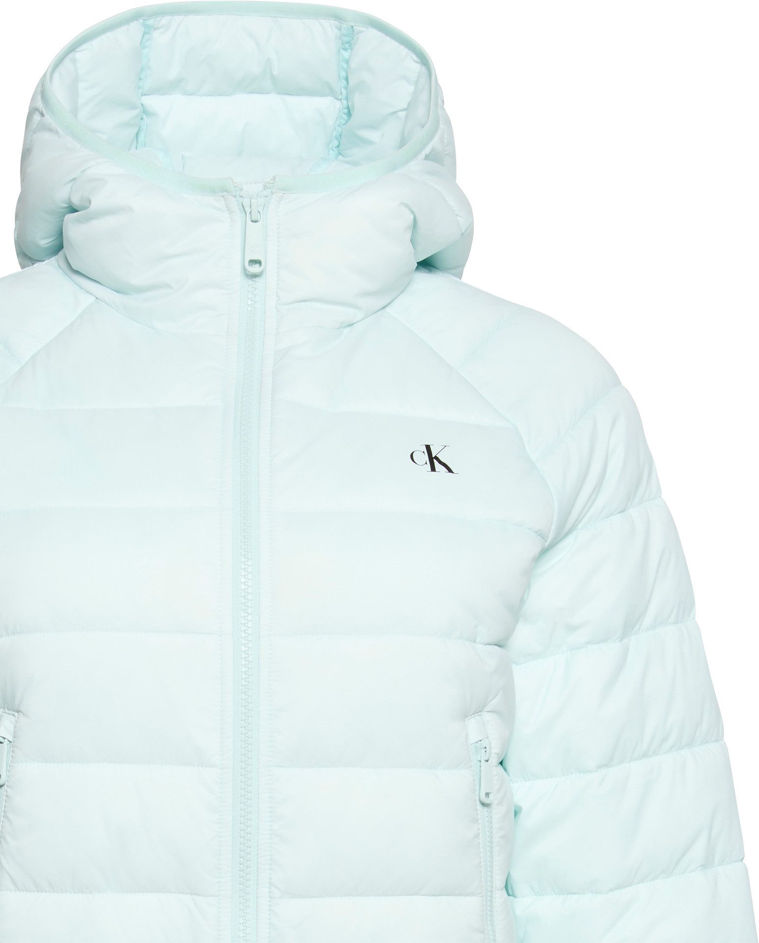 Calvin Klein Jeans Steppjacke LGHTWGHT QLTD JCKT P Mit Rundhalsausschnitt