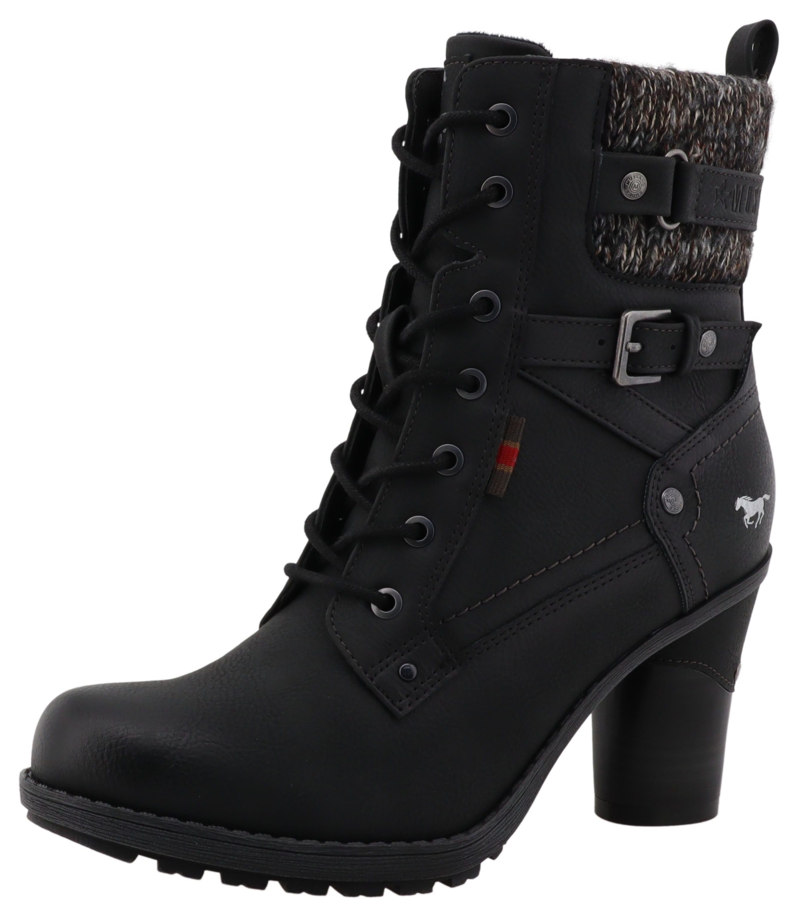 Mustang Shoes Palma Stiefelette Schnürstiefelette, Winterboots günstig online kaufen