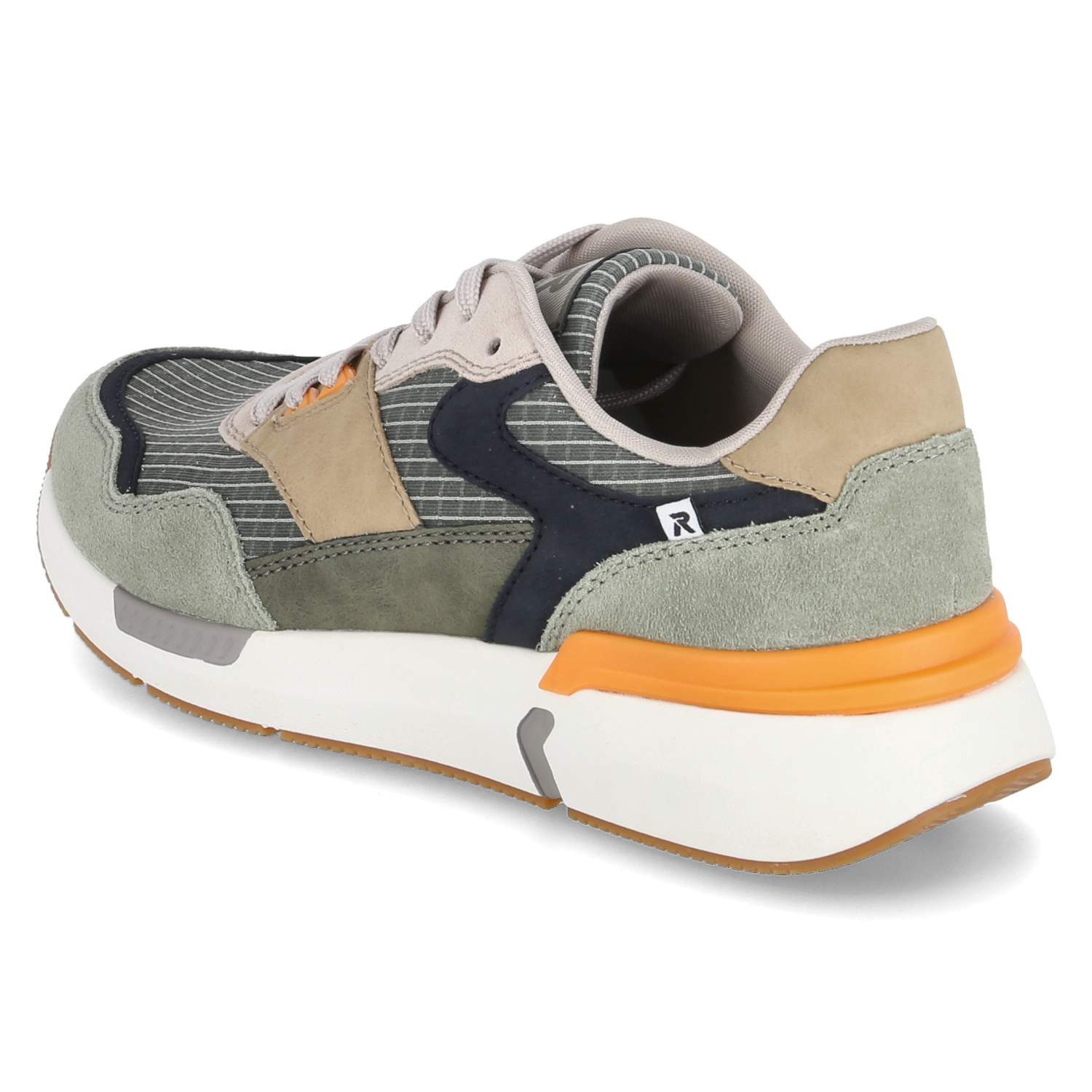 Rieker Rieker U1402-54 Herren Leder & Textil green Schnürschuh