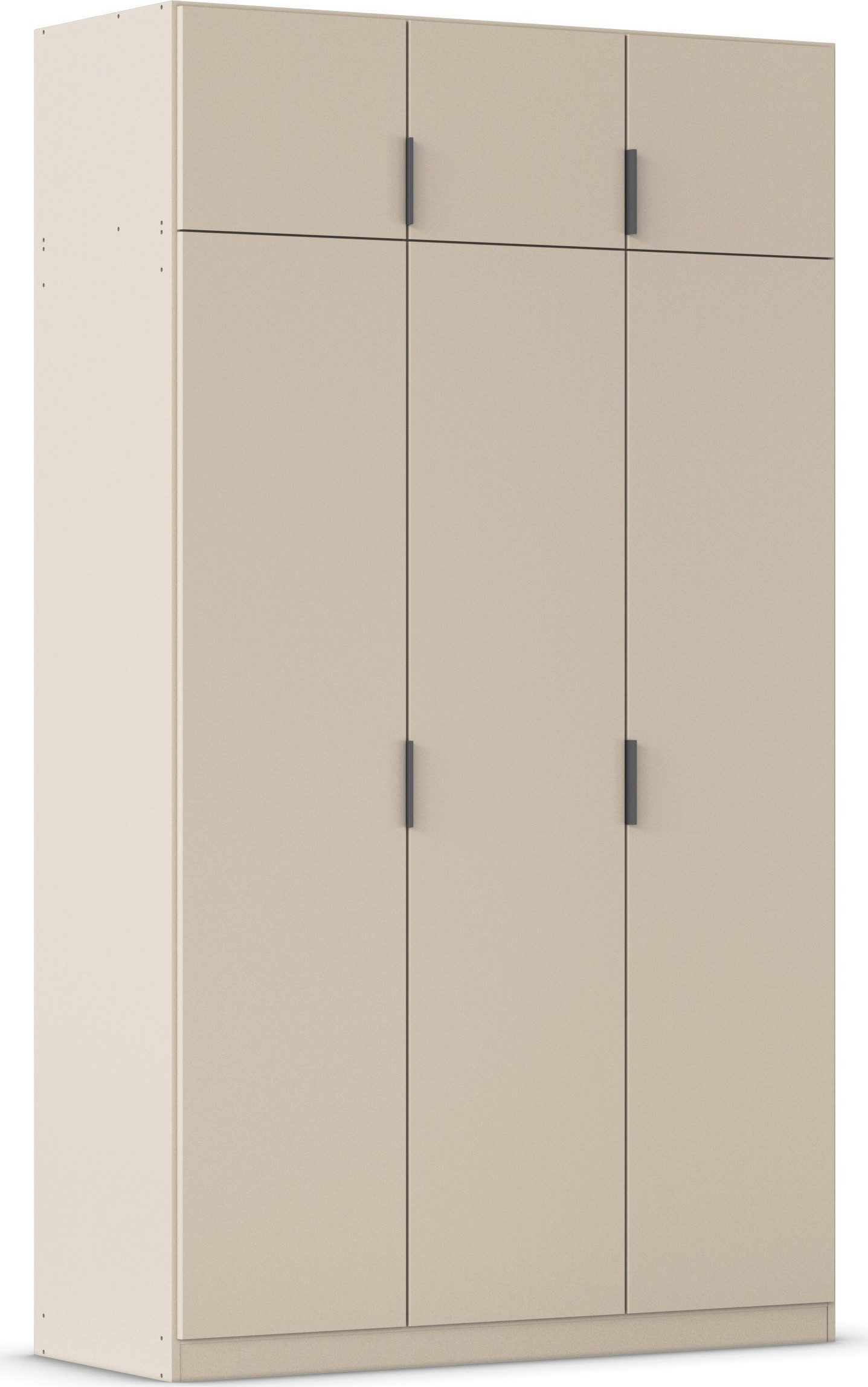 rauch Kleiderschrank Drehtürenschrank Schrank Garderobe Ankleide Schlafzimmer LAGOA (3 verschiedene Ausstattungen BASIC/CLASSIC/PREMIUM (inkl. SOFT-CLOSE) moderne Kantengriffe aus Metall, optional mit Aufsatz MADE IN GERMANY
