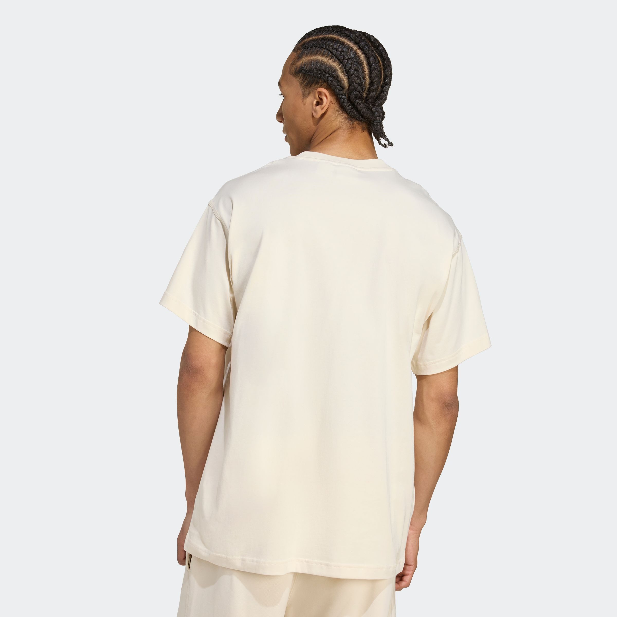 adidas Originals T-Shirt ESS OS TEE lockere Silhouette, mit geripptem Rundh günstig online kaufen