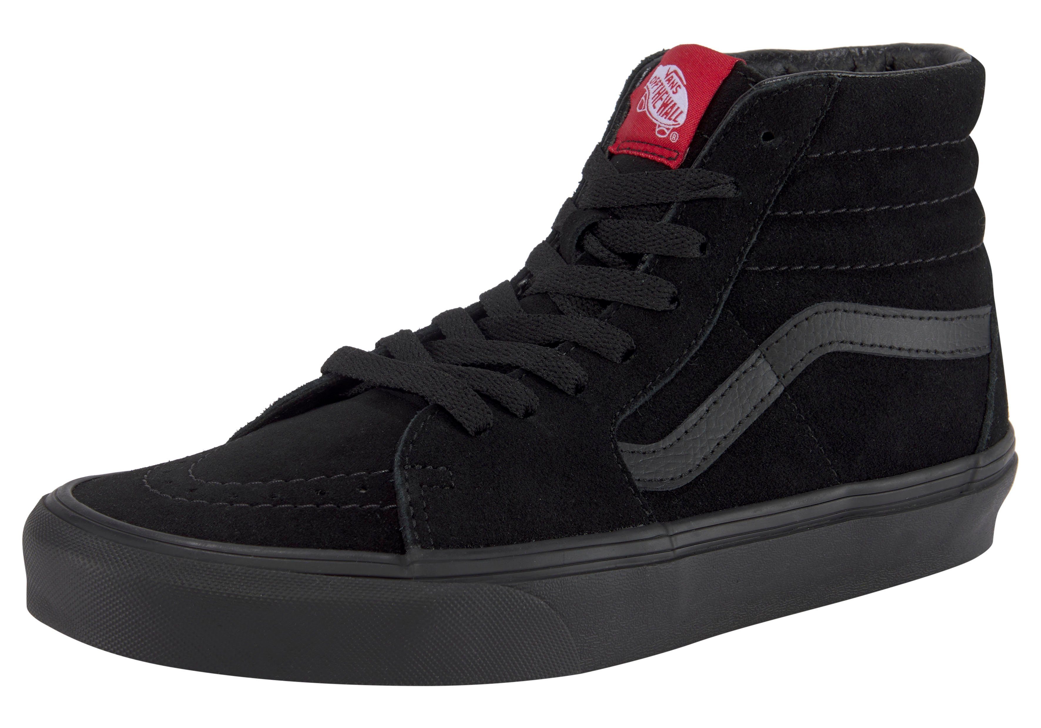 Vans SK8-Hi Sneaker mit kontrastfarbenem Logobadge an der Ferse