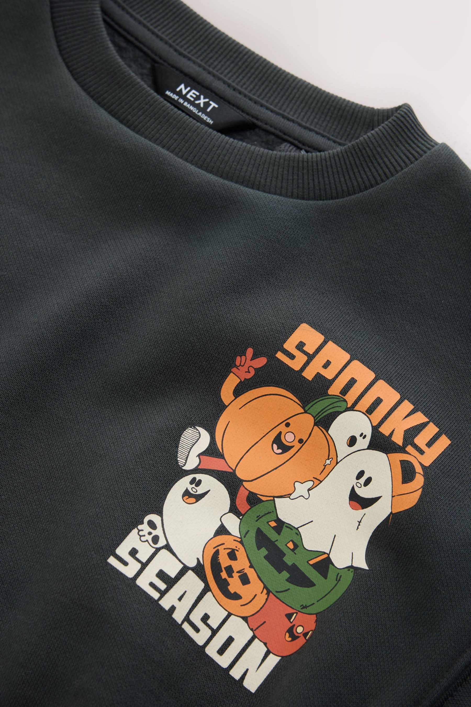 Next Sweater Rundhals-Sweatshirt mit Rücken-Print (1-tlg) – Bild 4 von 5