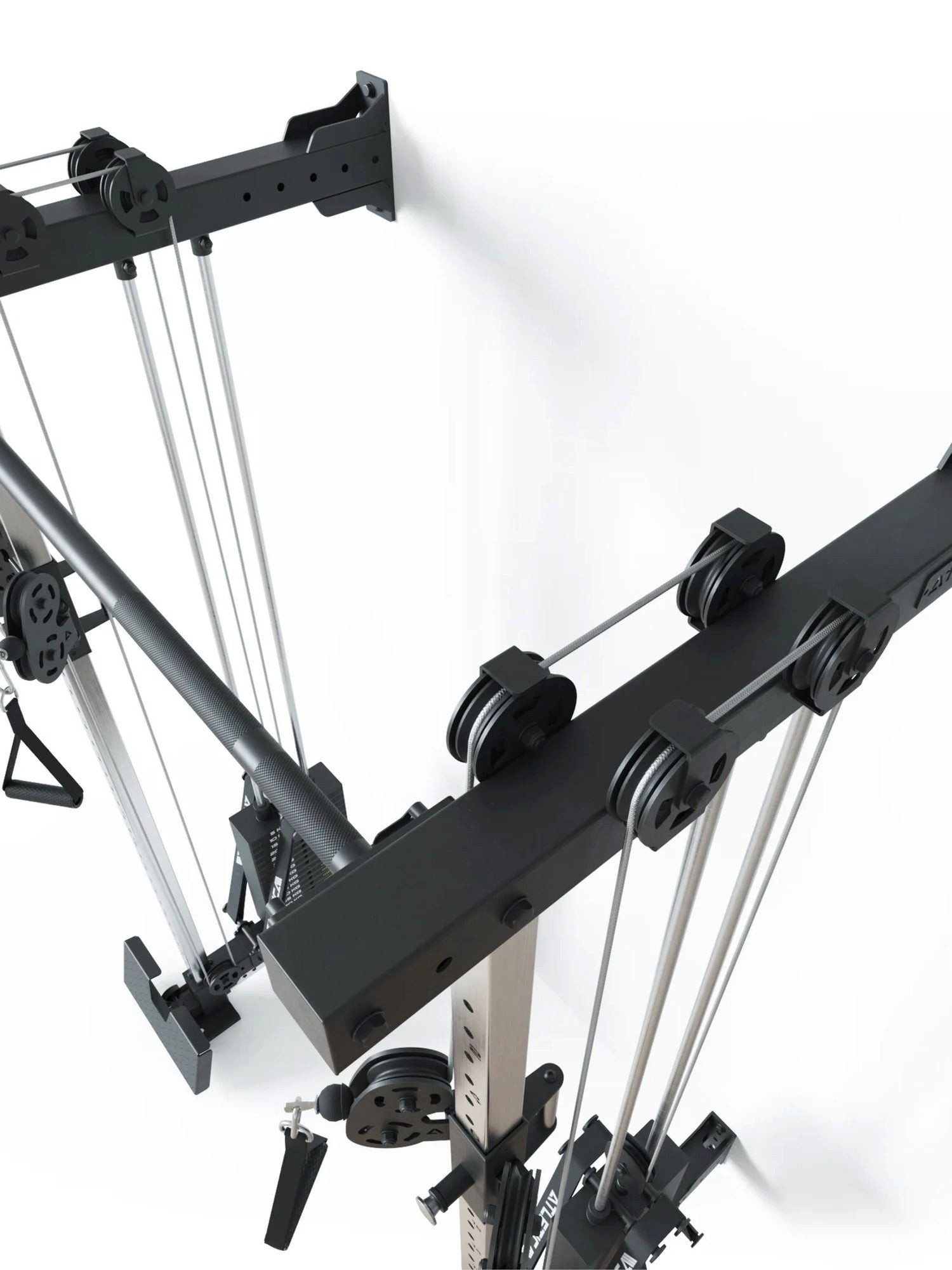 ATLETICA Power Rack R8-Nitro Cable Rack, Wall Mounted, 2x90 kg Double Stack
