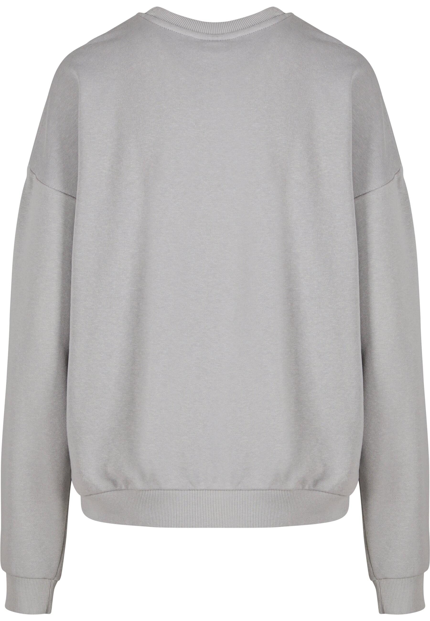 URBAN CLASSICS Sweater Urban Classics Damen Ladies Oversized Light Terry Cr günstig online kaufen