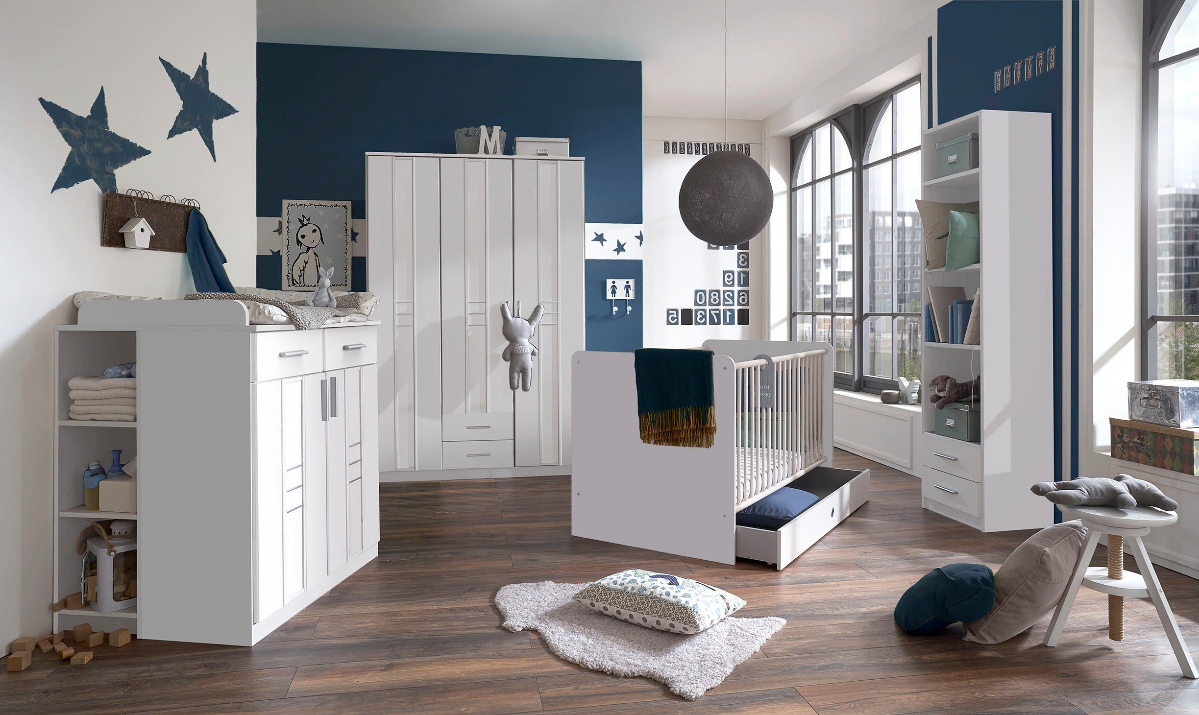 Wimex Babyzimmer-Komplettset Borkum, (3-tlg)