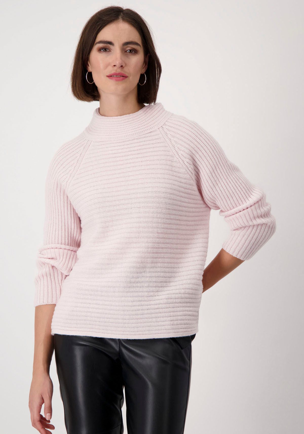 Stehkragenpullover