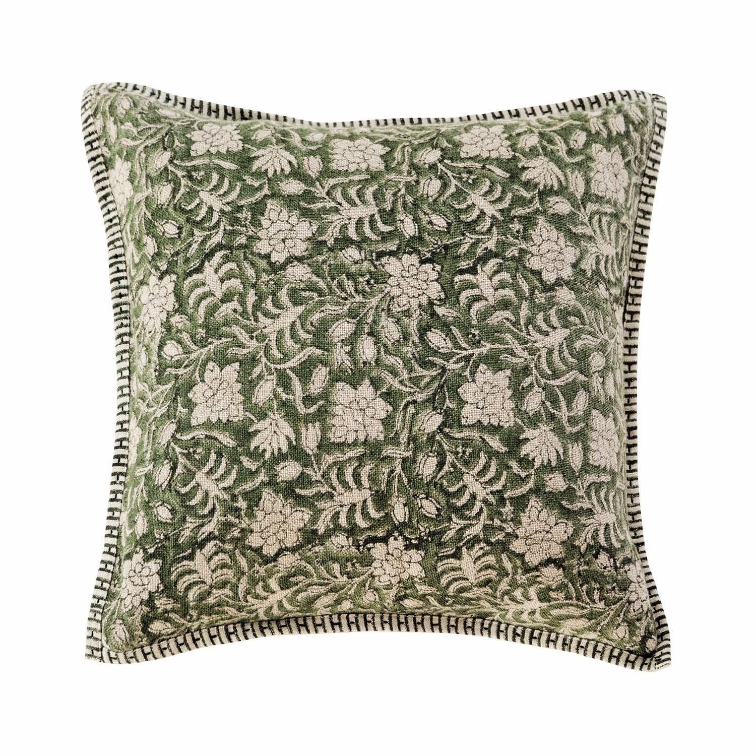 Mirabeau Kissenhülle Kissenhülle Petitmagny grün, (1 günstig online kaufen