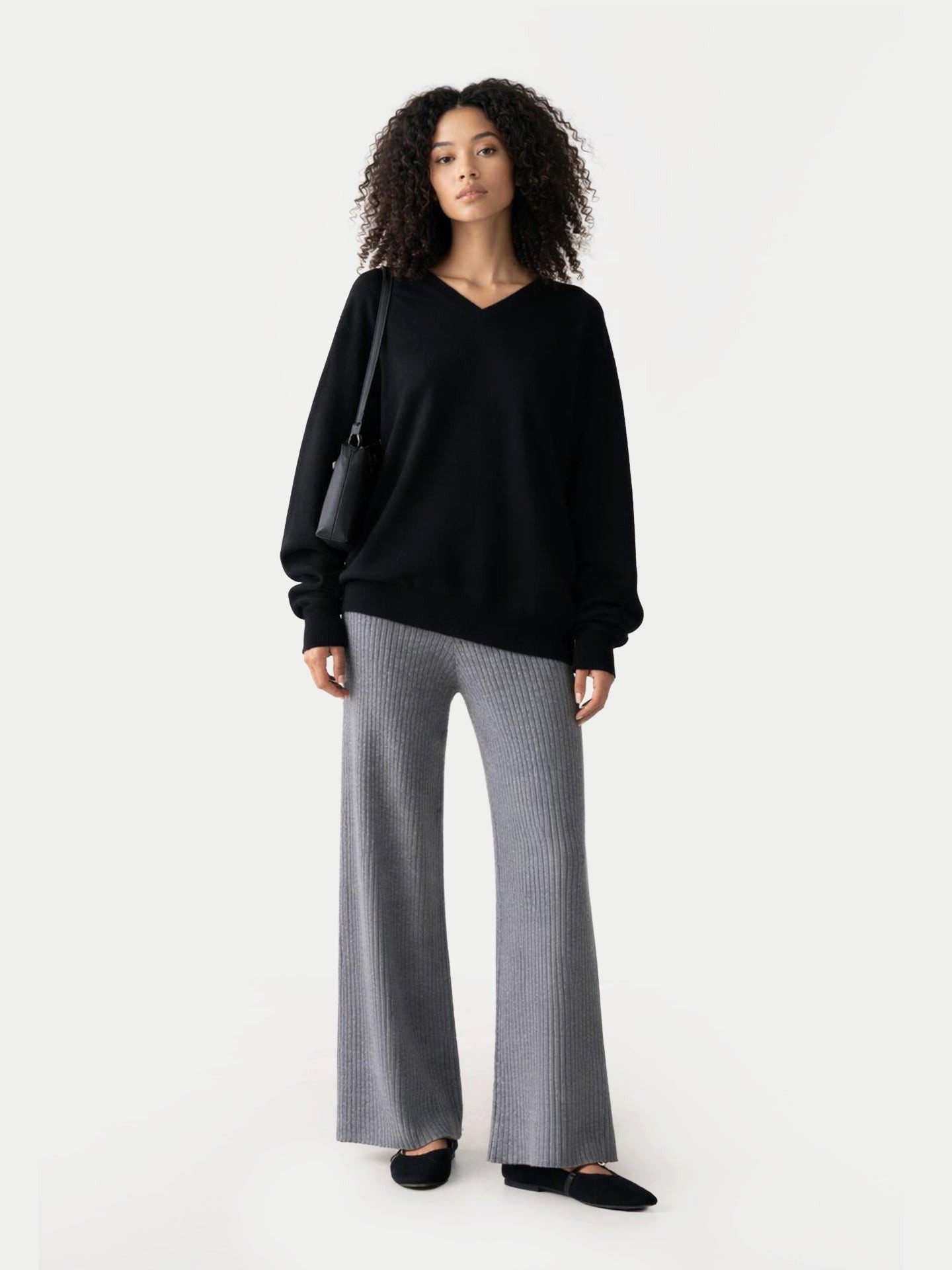 GOBI Cashmere Strickhose Lässige Kaschmirhose