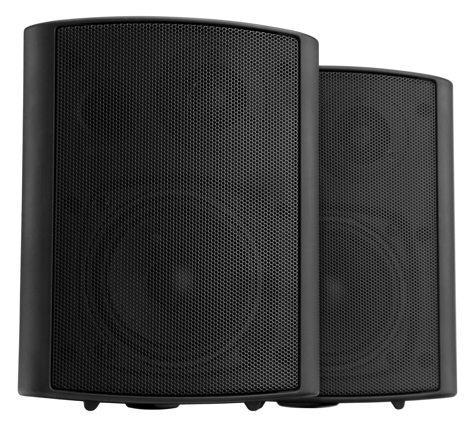 Pronomic USP-660 Paar HiFi Wand- Lautsprecher (60 W, 2-Wege Speaker Boxen - ideal für Gastronomie und Terasse)