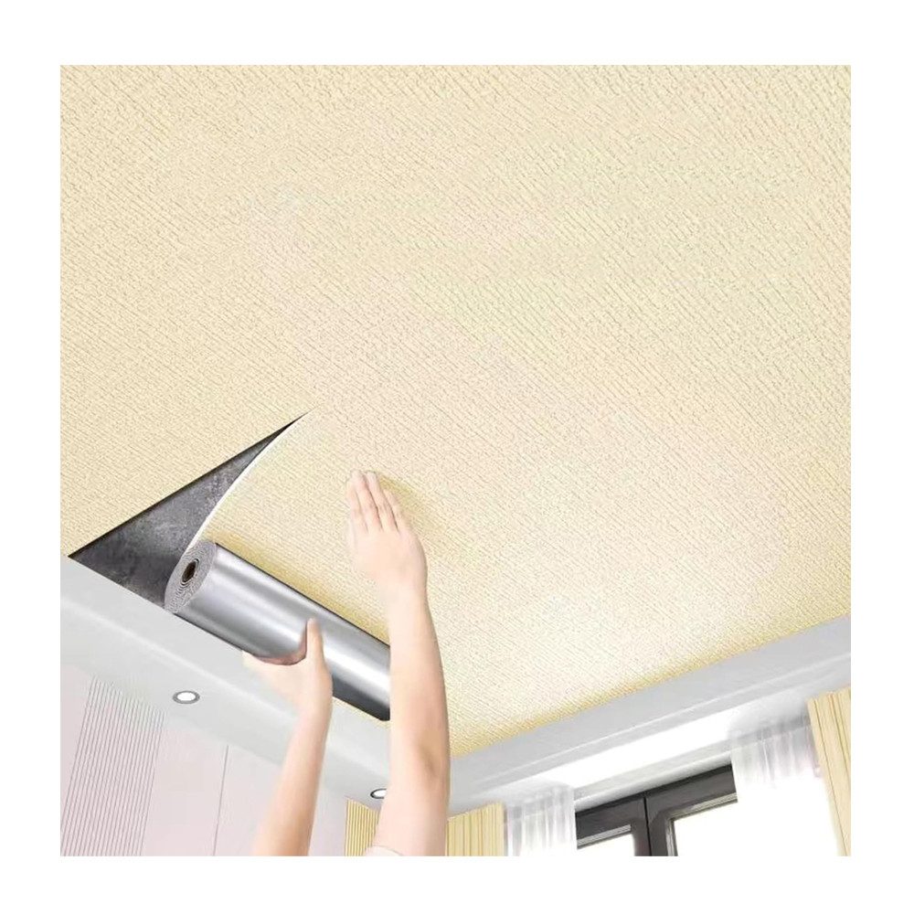 Zyronn Fliesenaufkleber Selbstklebende Tapete Strukturoptik für Wand und Möbel, Möbelaufkleber Folie Für Risse Und Flecken