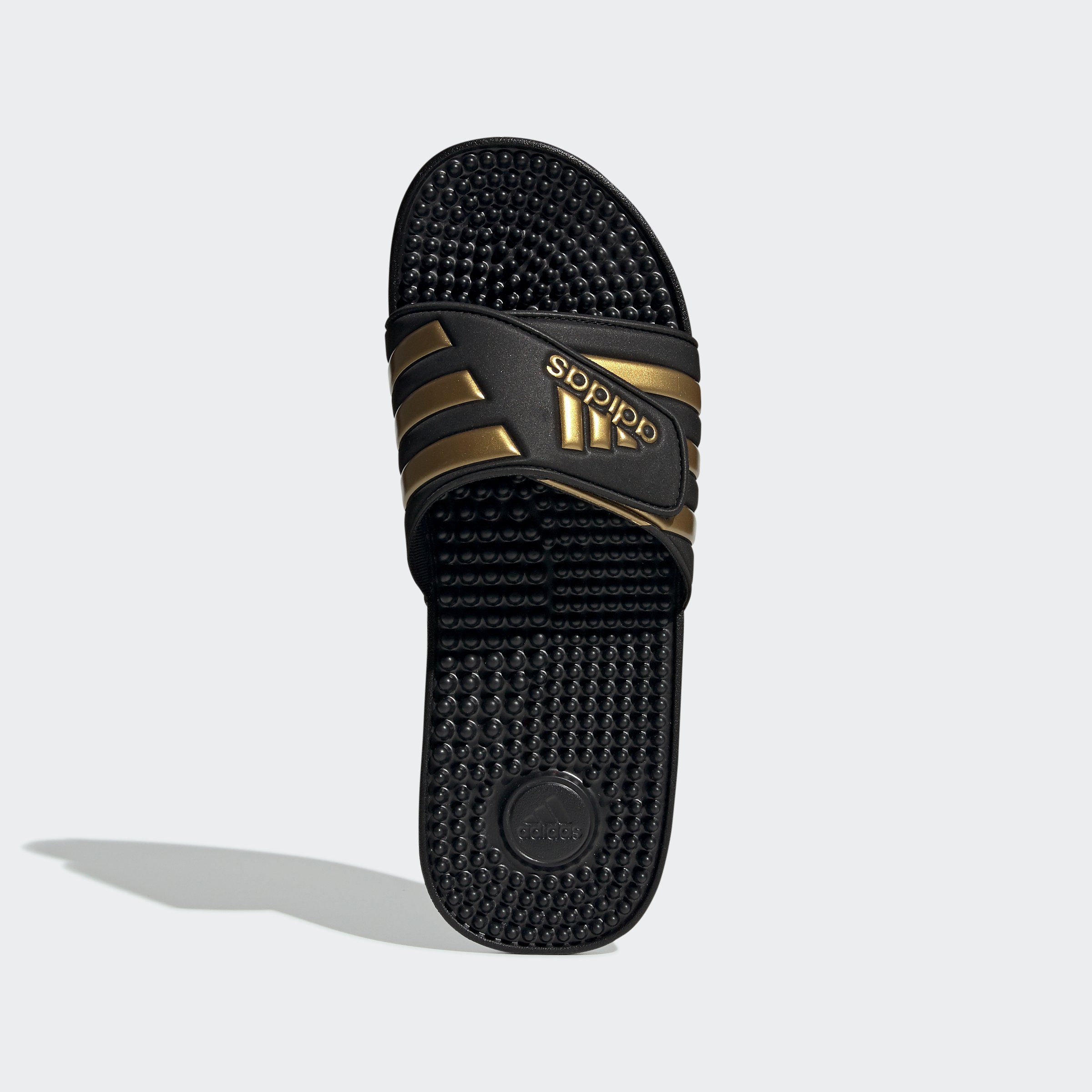 adidas Sportswear ADISSAGE BADESCHLAPPEN Gold Core Metallic / Black Core Black Badesandale 