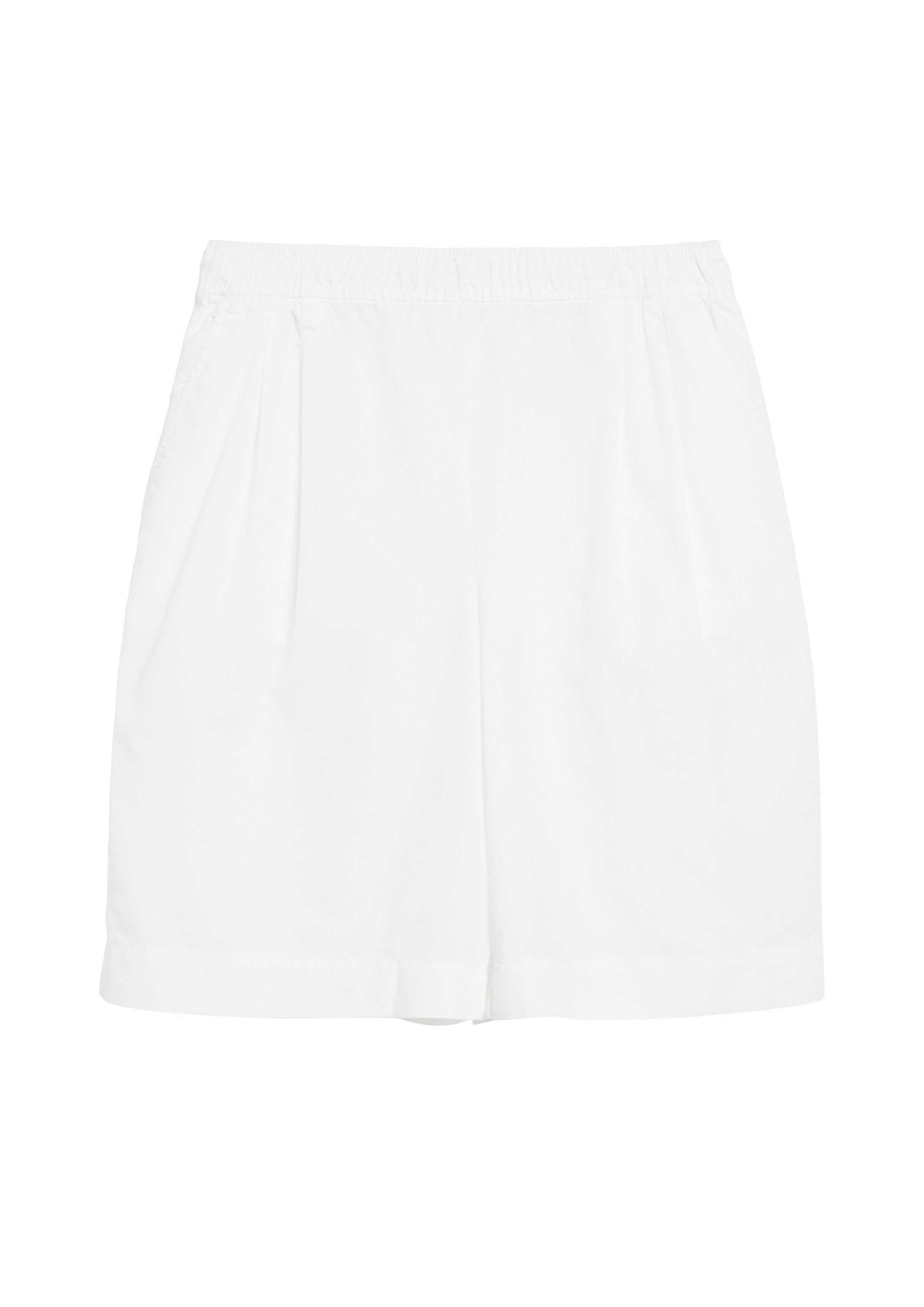 s.Oliver Shorts Hose Bermudahose aus Popeline mit Falten