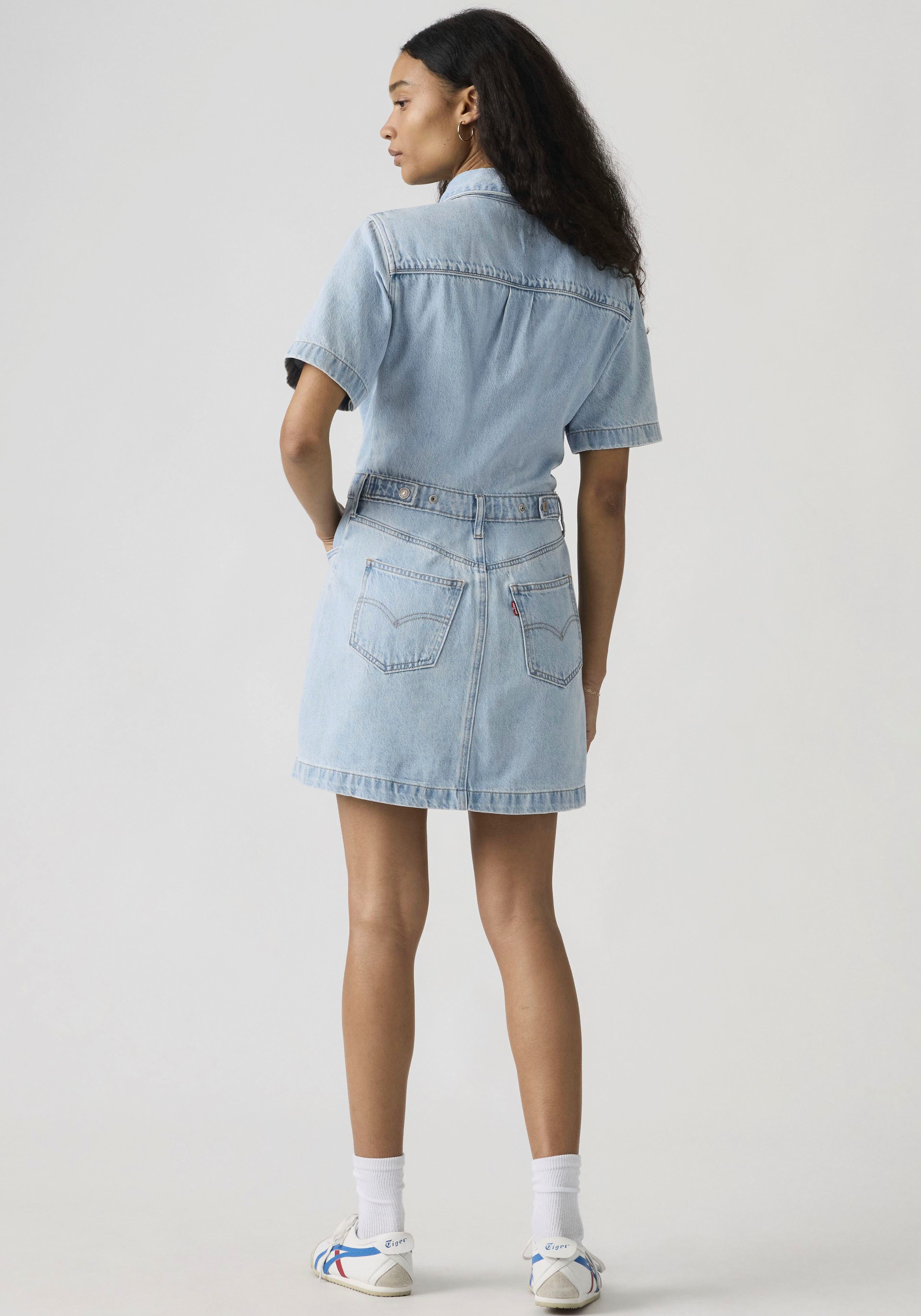 Levi's® Jeanskleid WESTERN DRESS Durchgehender Druckknopfverschluss günstig online kaufen
