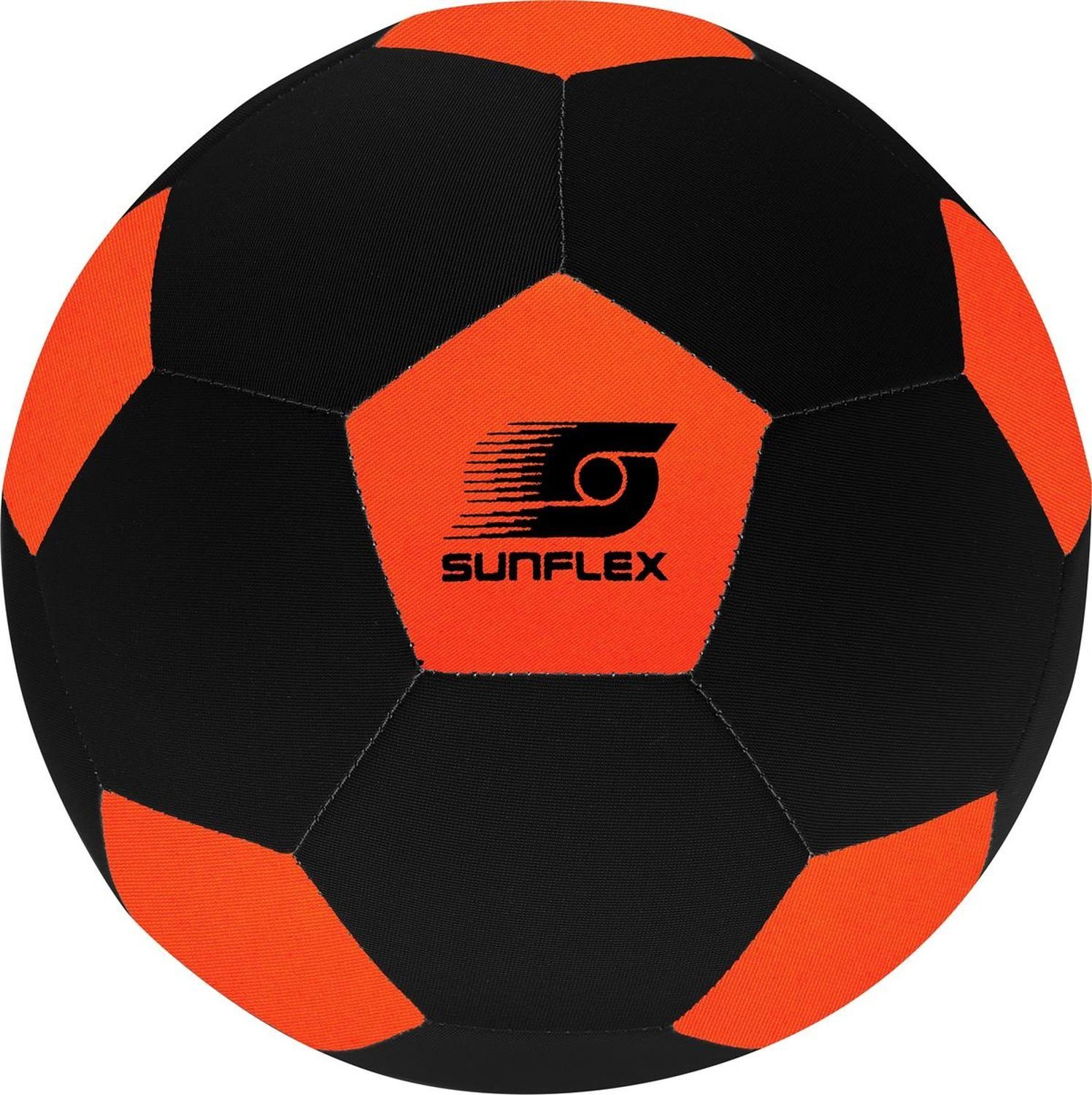 Fußball Neopren Sunflex Größe 5 Fußball, Orange