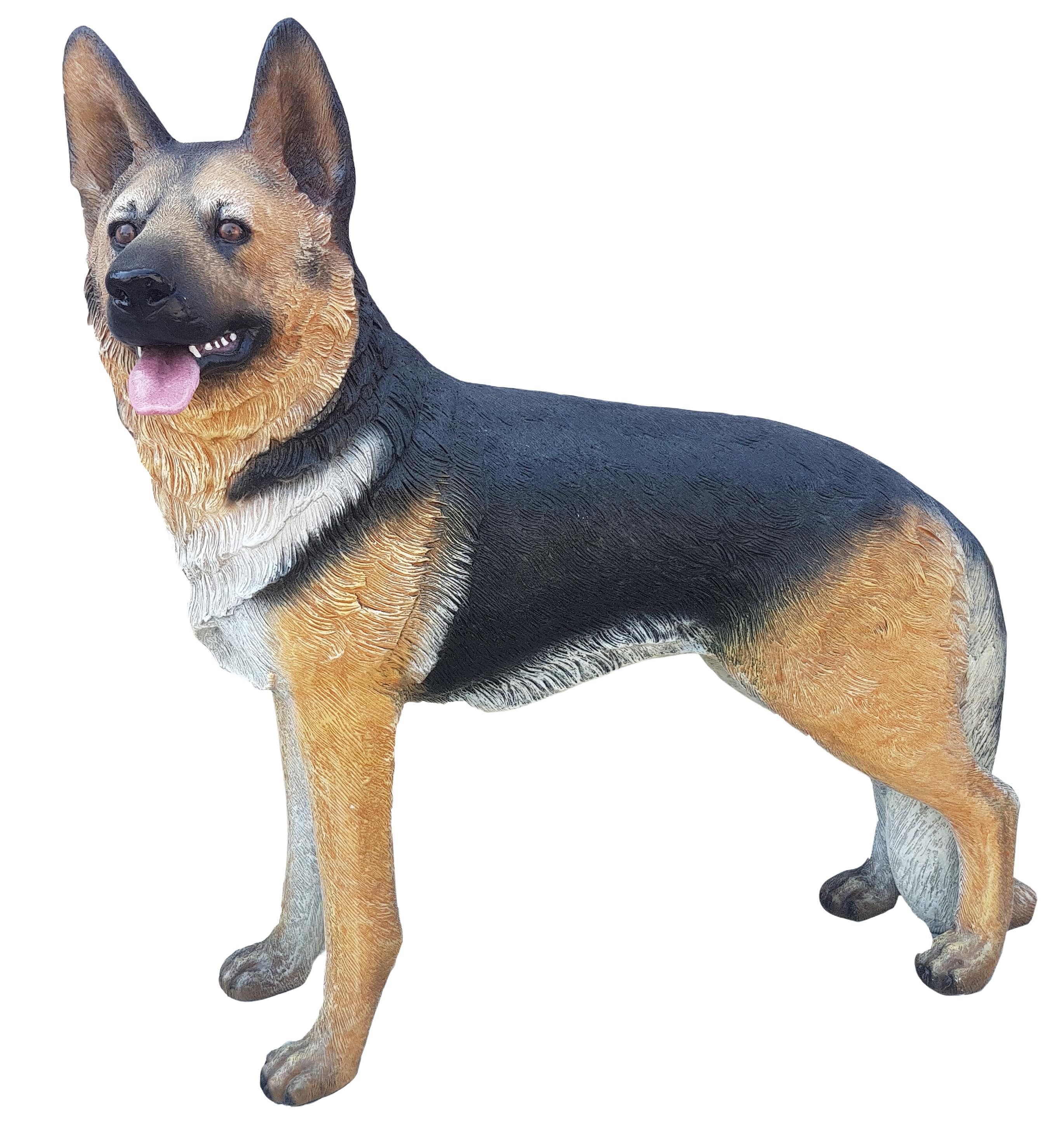Skulptur Moderne Gartenhund-Skulptur - Designfigur als stilvolle Dekoration