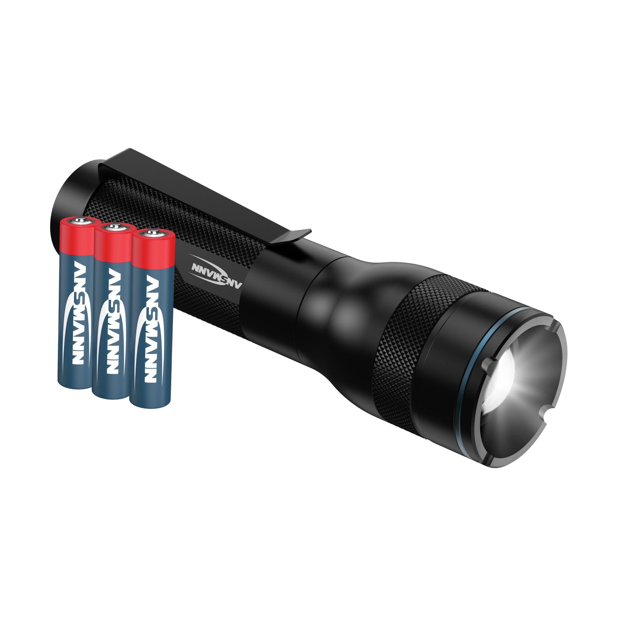 ANSMANN AG LED Taschenlampe LED Adventure Taschenlampe, helle 470 lm Outdoor Taschenlampe
