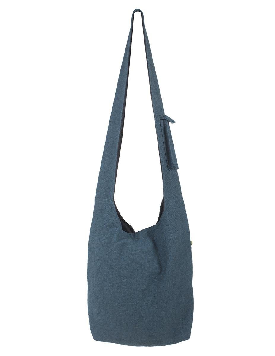 Vishes Shopper Umhängetasche mit aufgestickter Spirale, günstig online kaufen