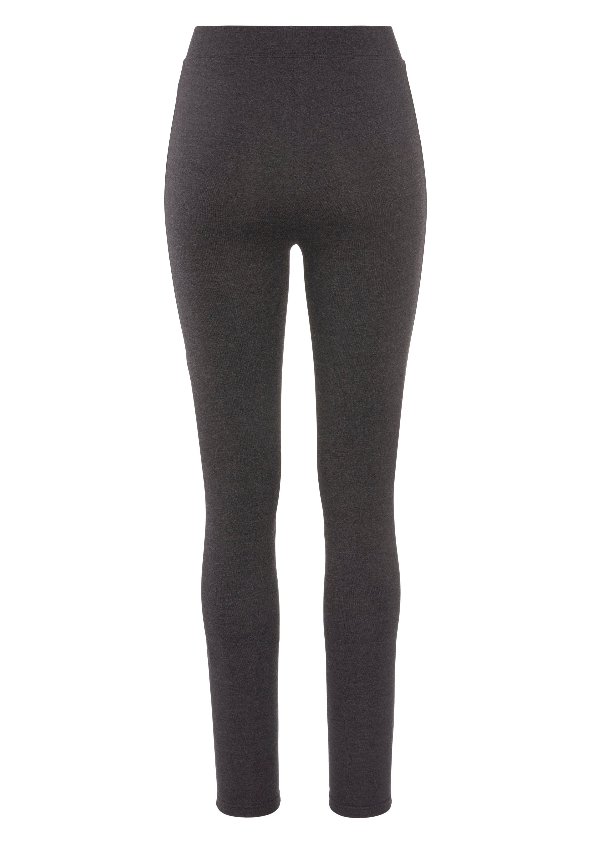 Bench. Loungewear Leggings mit glänzender Logostickerei, Loungewear