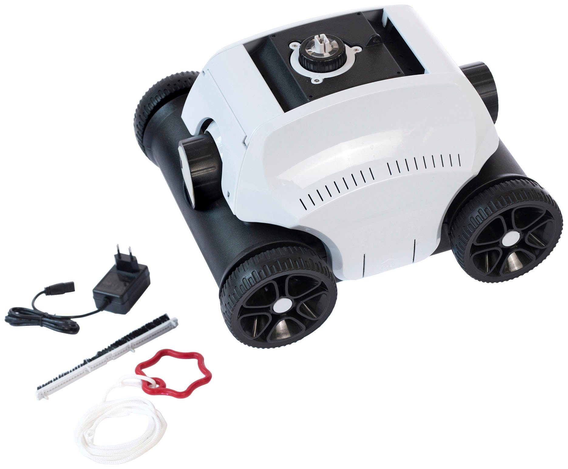 Infinite Spa Poolroboter RobotClean Akku Sauger, (Packung, 5-St), inkl. Akku, 3 Einstellungen des Richtungswinkels