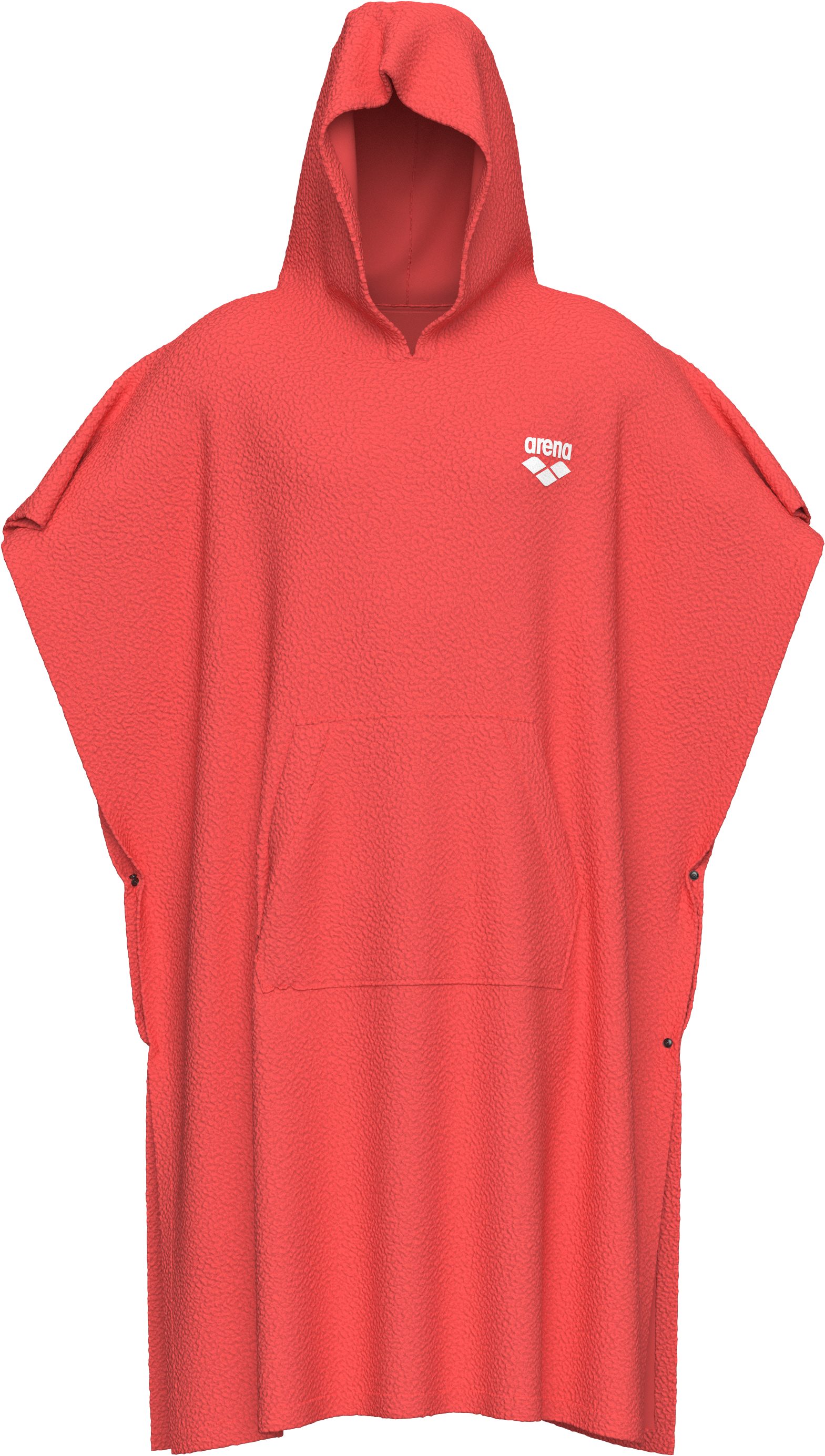 Arena Badeponcho arena Unisex Baumwoll Poncho Bademantel, Midilänge, Baumwolle, Kapuze, ohne, Duschen, Strand, Sport, Schwimmbad, Sauna, Baumwolle, Unisex, bequem