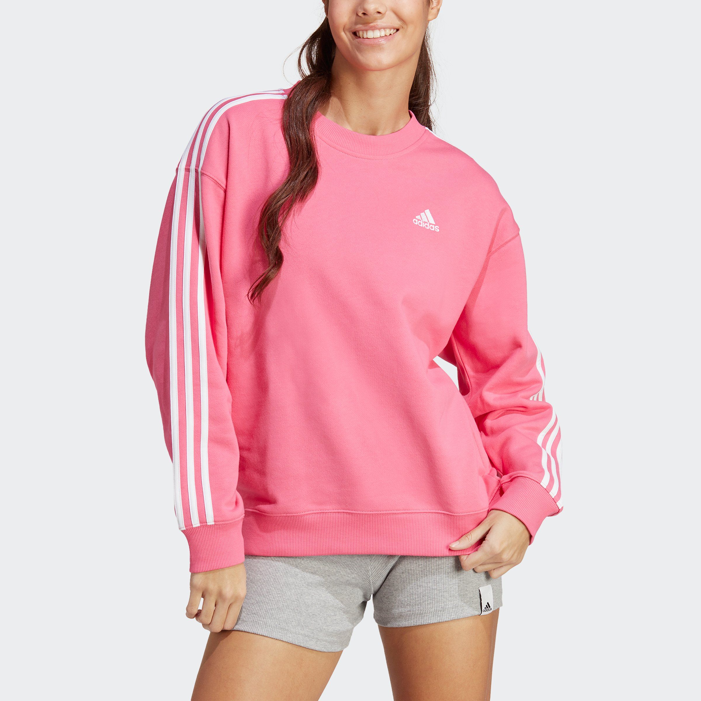 adidas Sportswear Sweatshirt ESSENTIALS 3-STREIFEN, Ein bequemes Sweatshirt  im 3-Streifen Style.