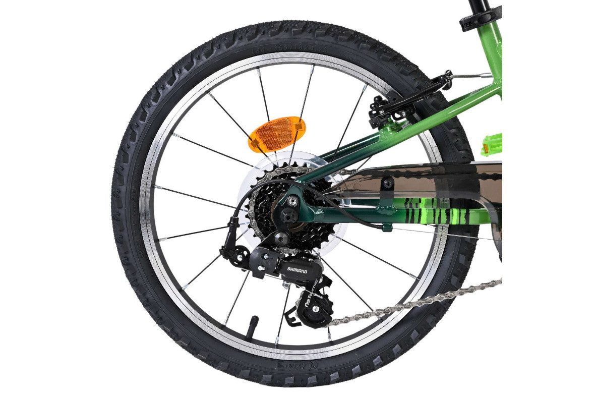 Volare Kinderfahrrad, 1 Gang, ohne Schaltung, Kinderfahrrad Venom 18 Zoll