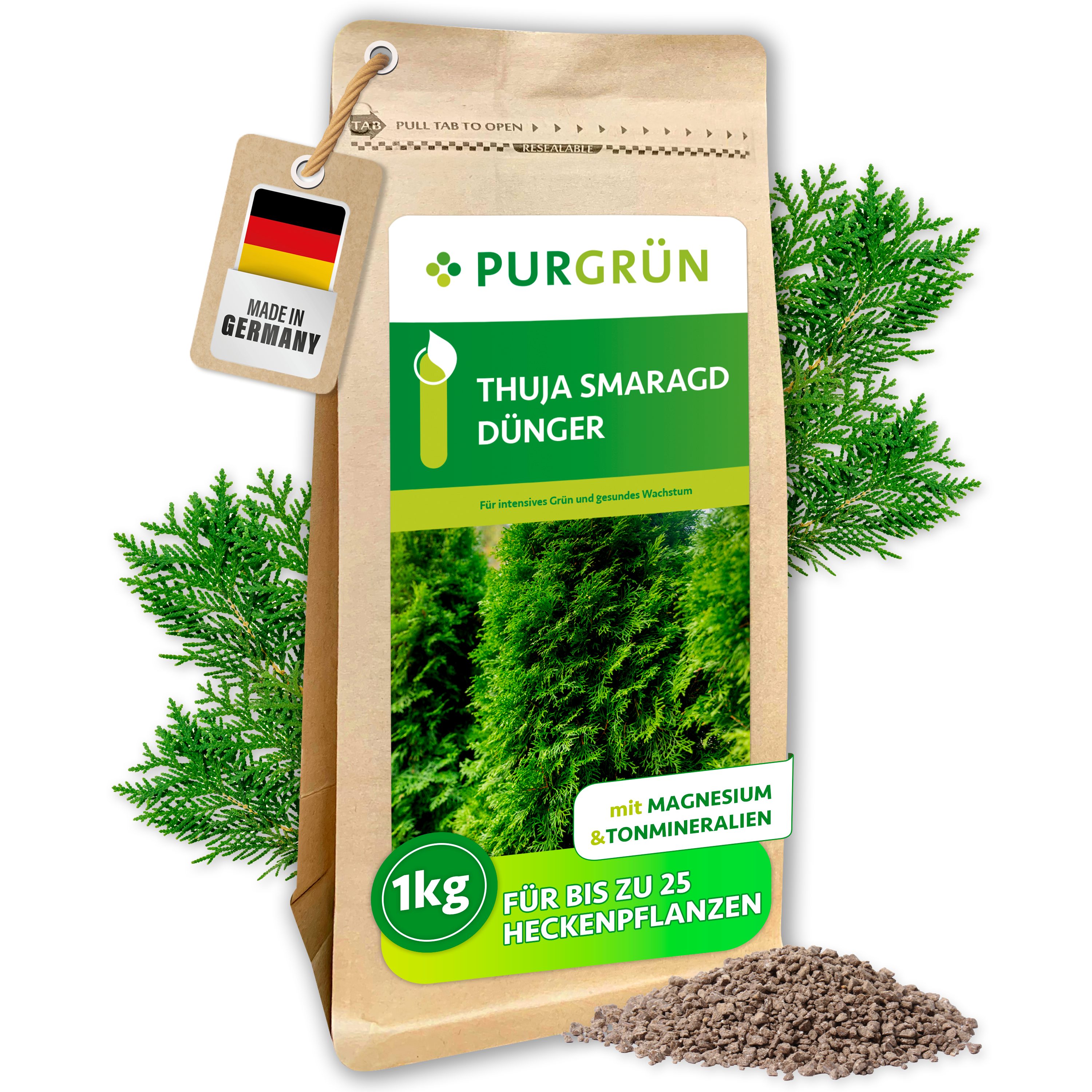Purgrün Gartendünger Purgrün Thuja Smaragd Dünger, günstig online kaufen