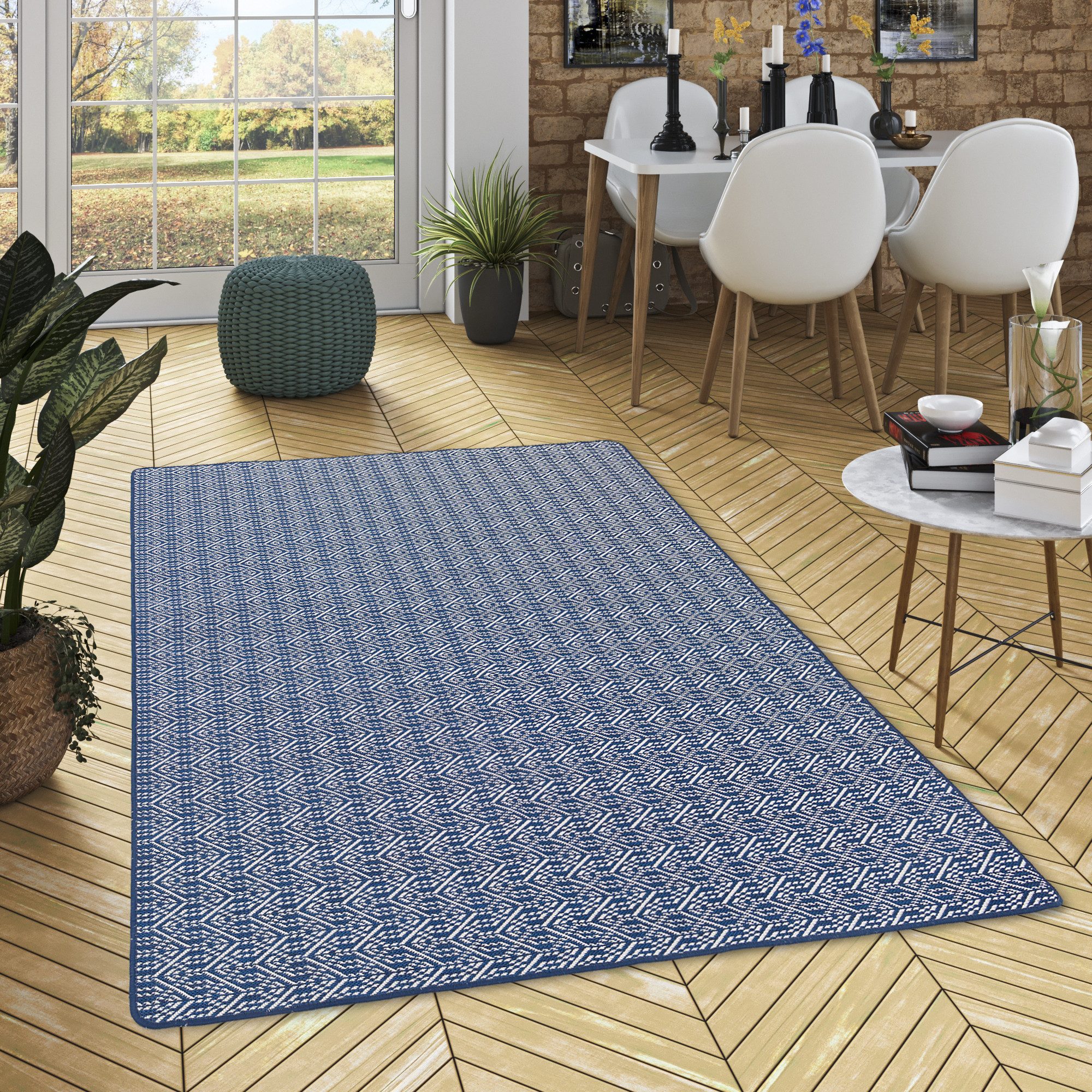 Snapstyle Outdoorteppich In- und Outdoor Teppich Beidseitig Cape Cod, Rechteckig, Höhe: 7 mm