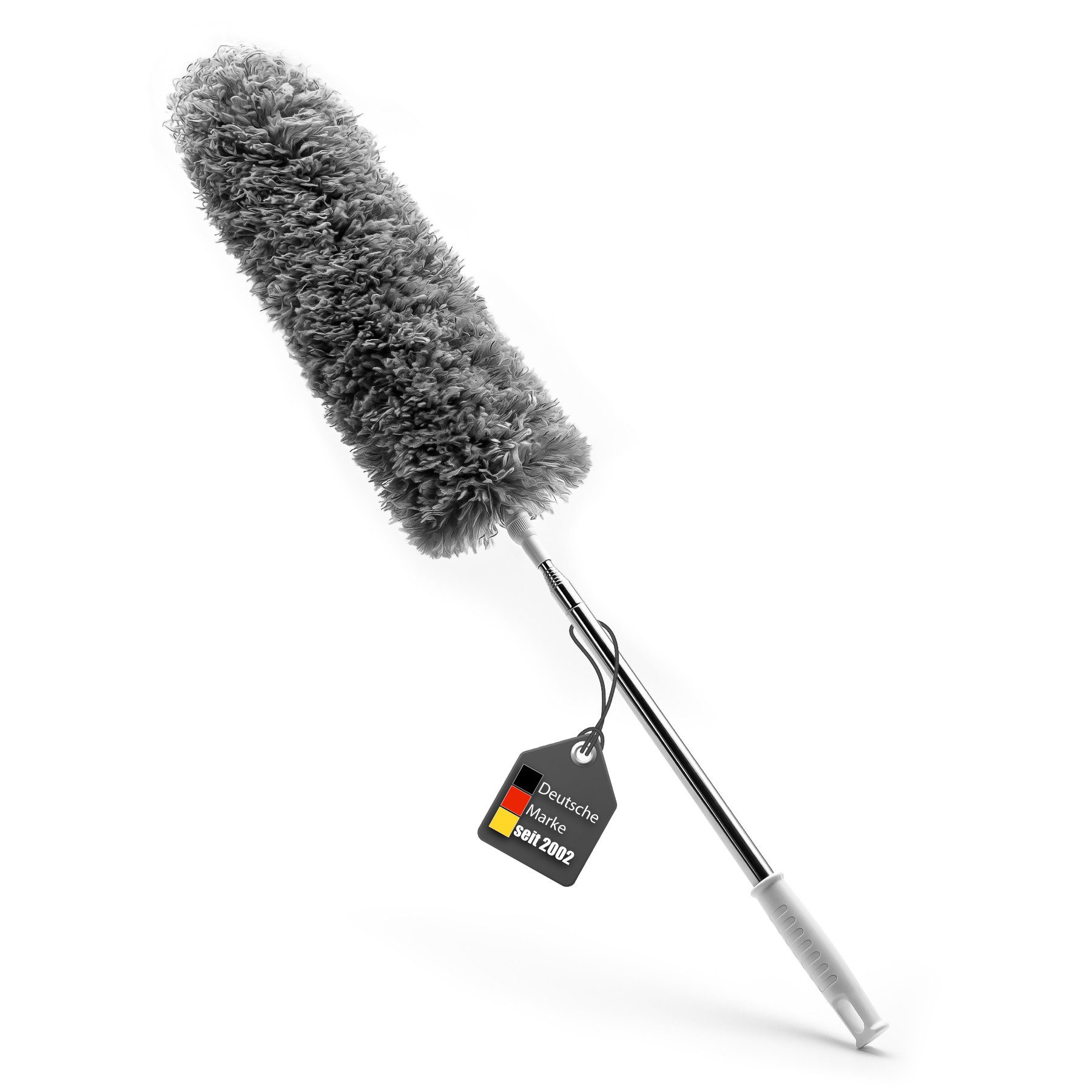 Staubwedel Teleskop ausziehbar waschbar & effizient gegen Staub & Spinnweben