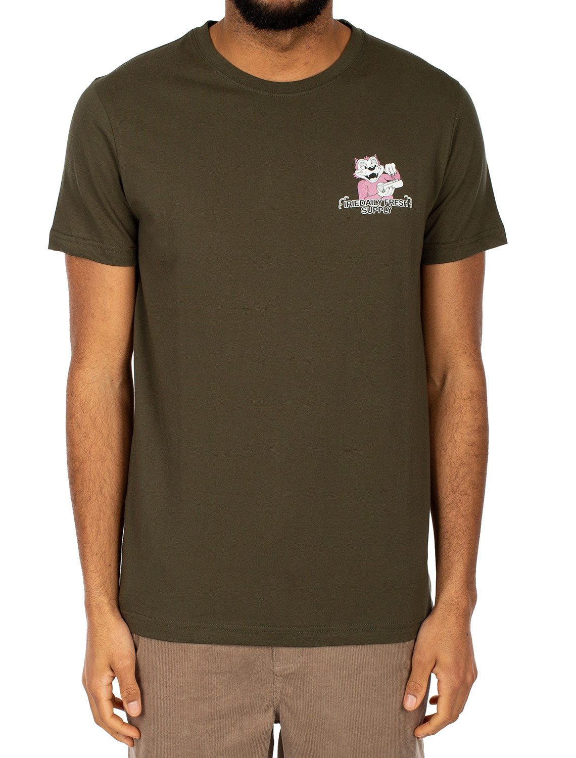 iriedaily T-Shirt T-Shirt Iriedaily Fresh Supply (1-tlg) Artwork Huffo
