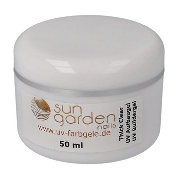 Sun Garden Nails UV-Gel 50 ml UV Gel Thick Clear Aufbaugel - Builder Gel