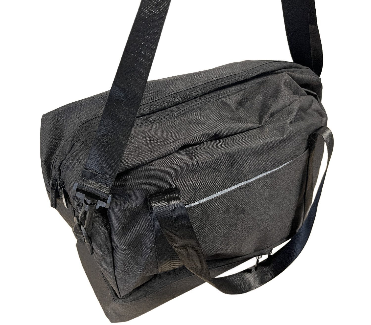 Gustav Voss Reisetasche Travel Voss Reisetasche ELBA Badetasche Schultertasche Umhängetasche, 2 praktischer Tragegriffe, 40 x 28 x 22 cm (BxHxT)