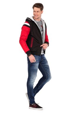 Cipo & Baxx Outdoorjacke im sportlichen Look