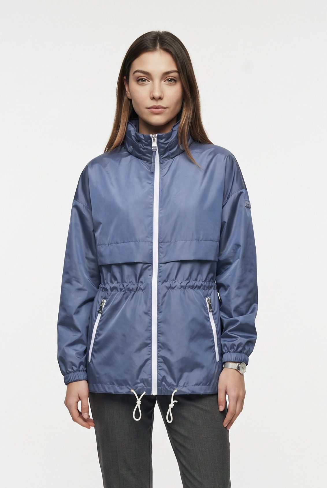 Napapijri Windbreaker A-ERA W TROPOSPHERE B2S mit verstaubarer Kapuze im Kragen