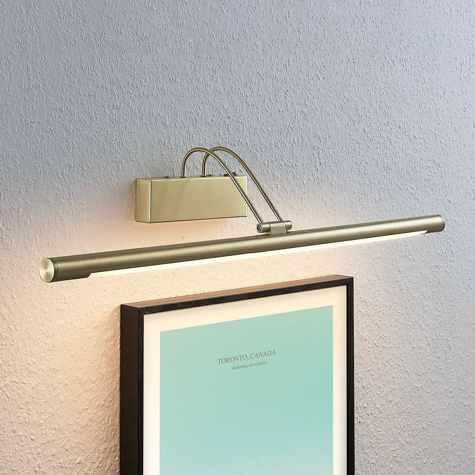 Lindby Bilderleuchte Mailine, LED 13 W gesamt, warmweiß