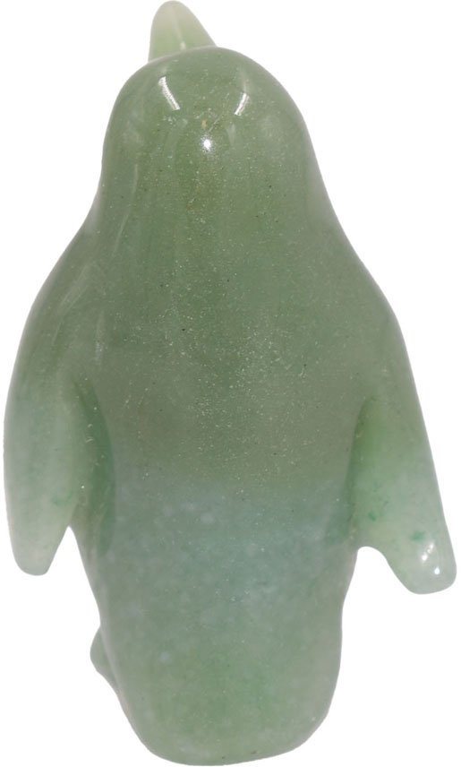 Tierfigur Perfekt Jade Weihnachten! Farbstein Firetti zu (1 - Schmuck Anlass St), jedem Dekofigur Pinguin Edelstein Geburtstag, Geschenk