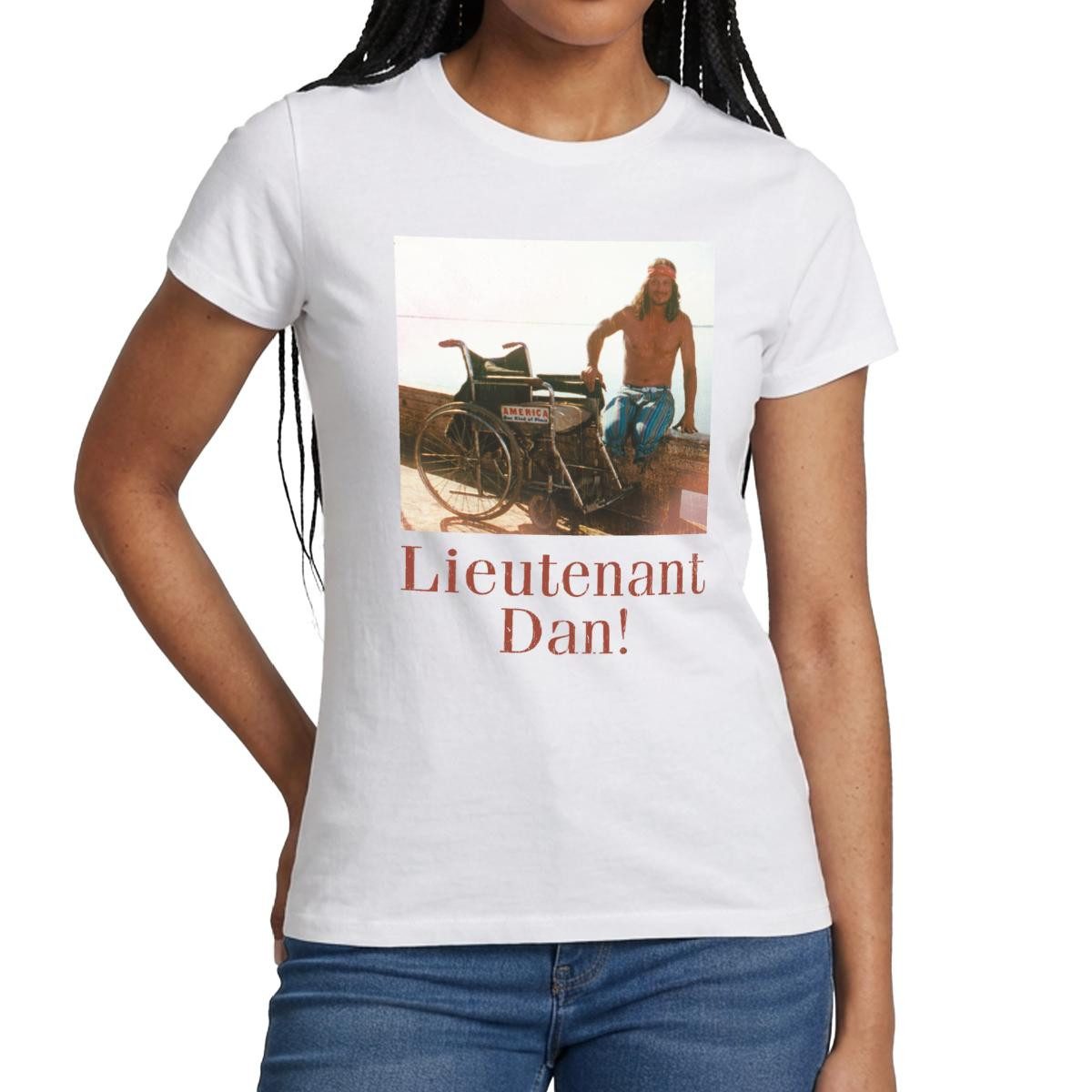 Spreadshirt T-Shirt Forrest Gump Lieutenant Dan Frauen T-Shirt (1-tlg)